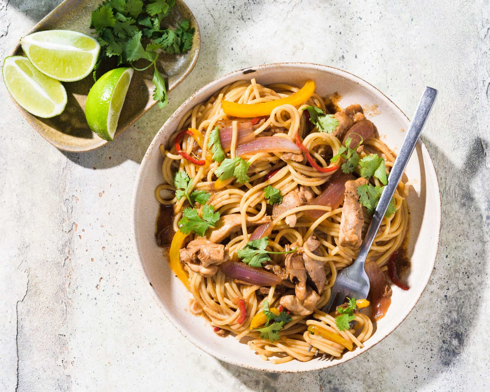 Peruvian Stir-Fried Chicken and Noodles - Milk Street, Noodles