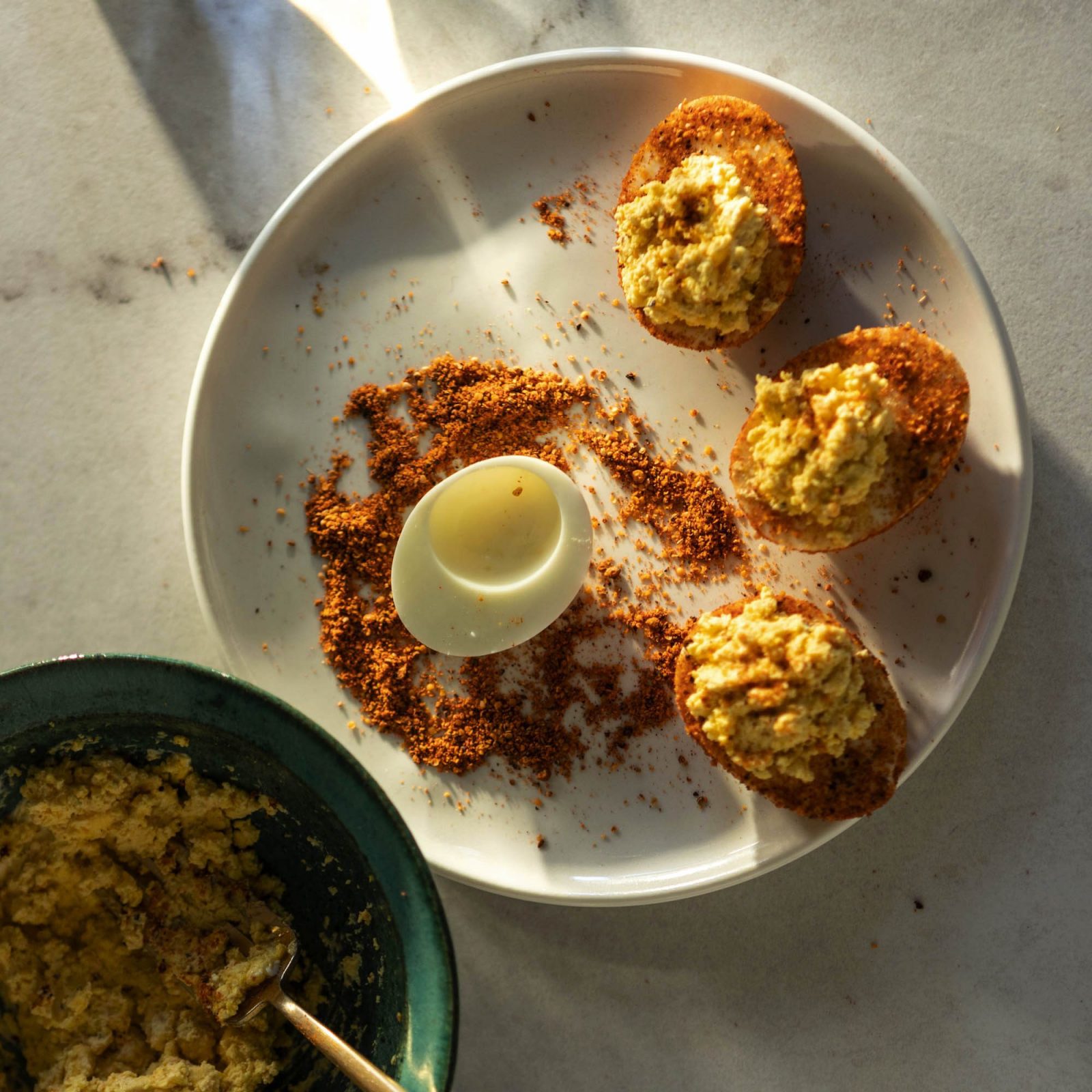 28 Deviled Eggs