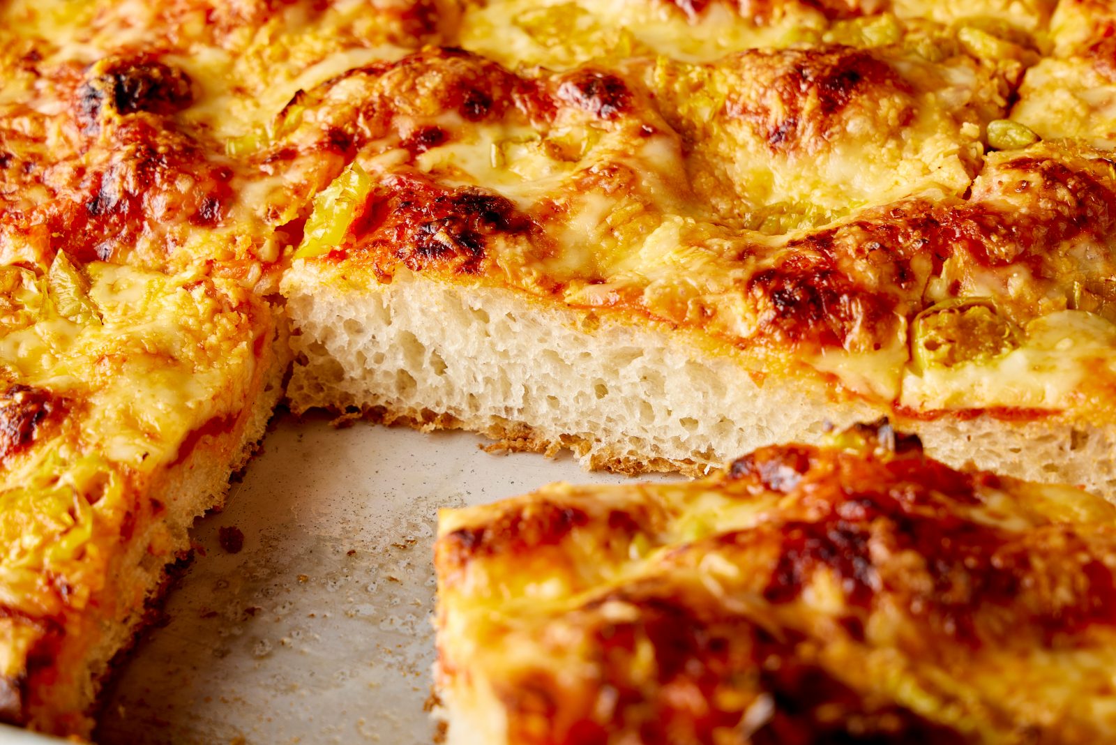 Arrabbiata Slab Pizza Side