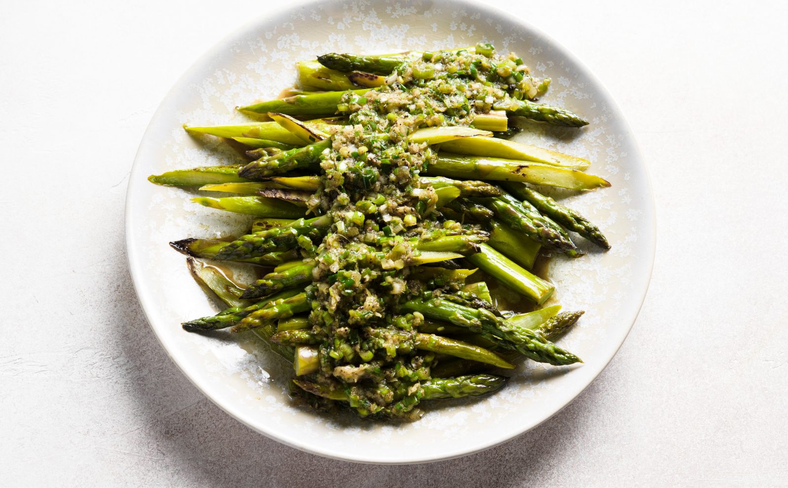 Asparagus Vietnamese Scallion Oil