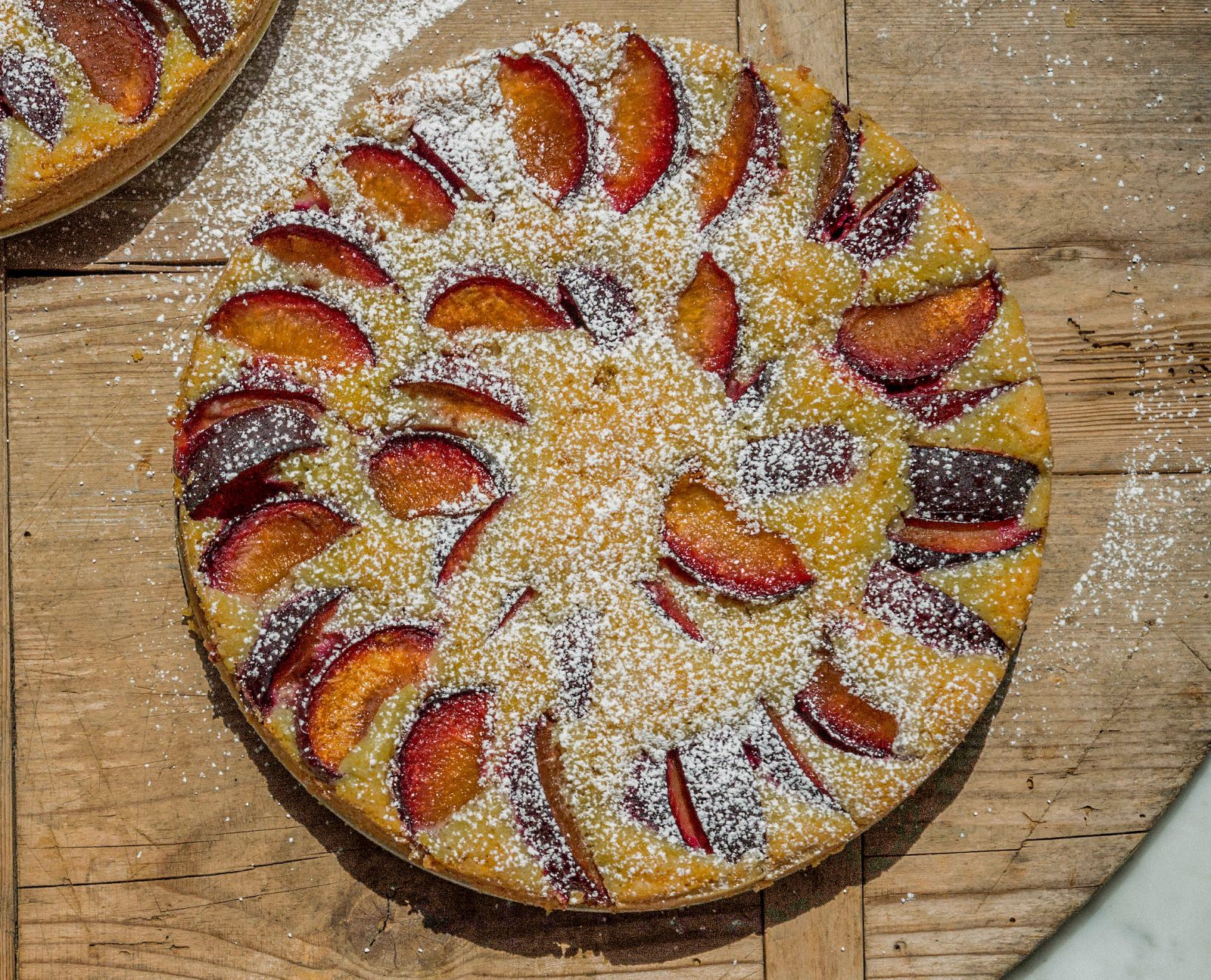 Austrian Plum Cake Zwetschgenkuche Uncut