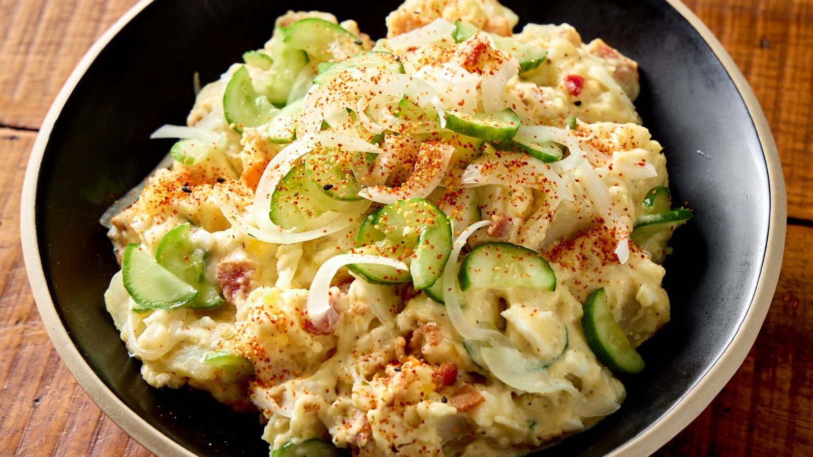Bacon and Egg Japanese Potato Salad