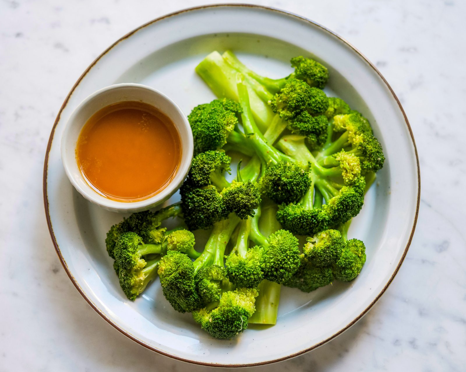 Bagna Cauda Charred Broccoli