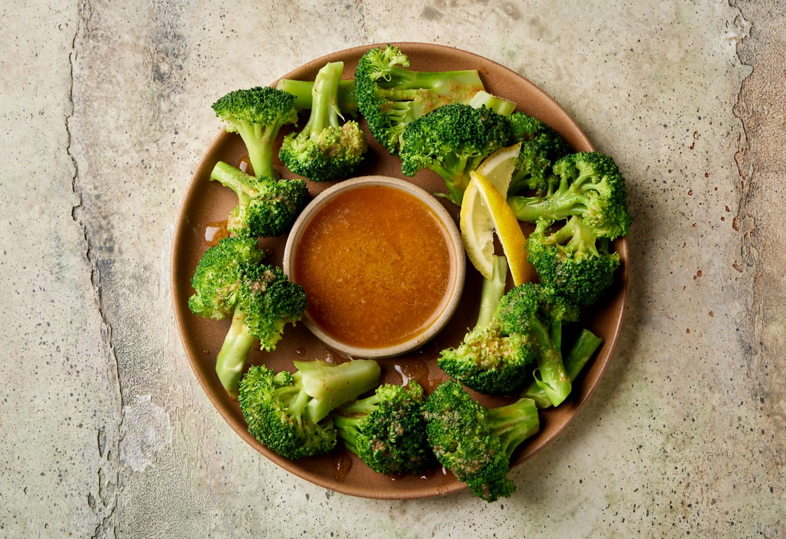 Bagna Cauda Steamed Broccoli