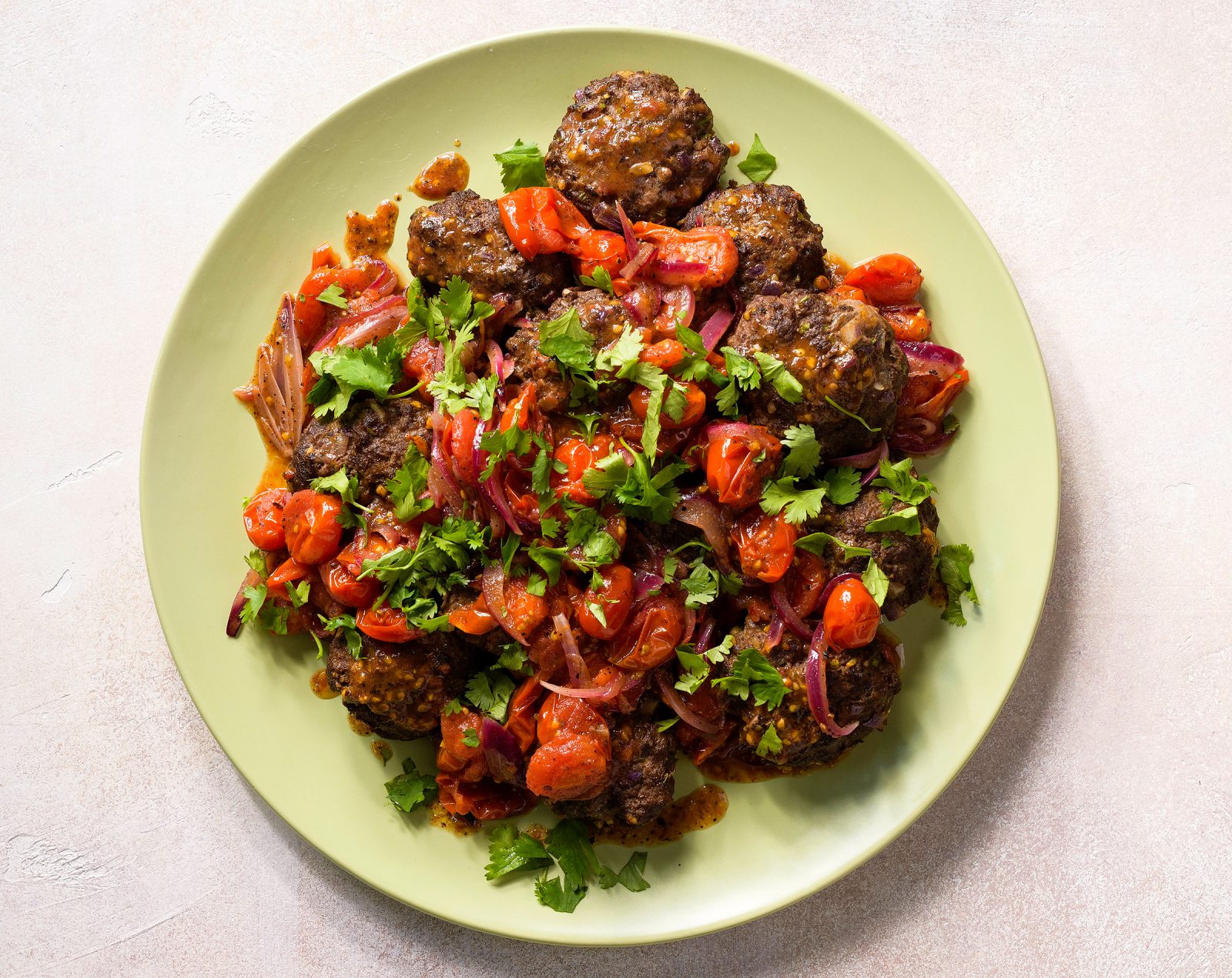 Beef Kebab Tomato Sumac