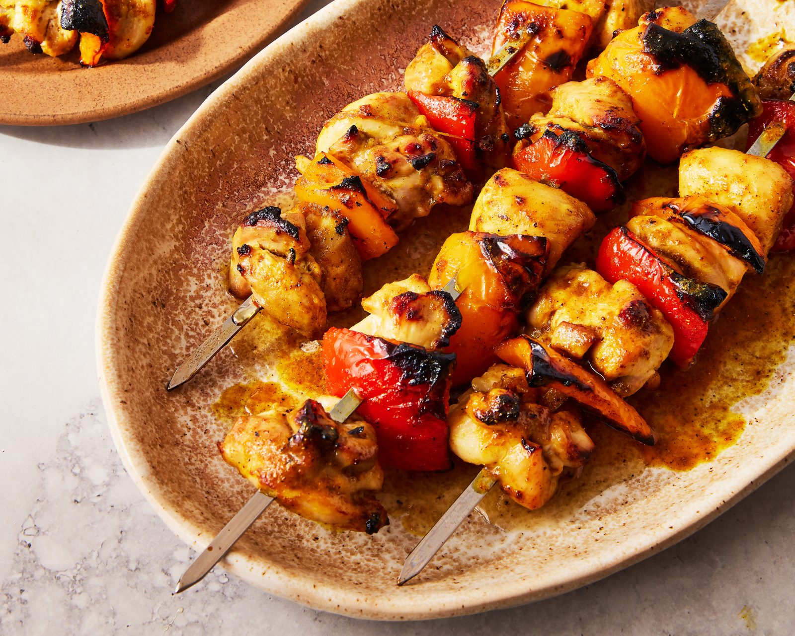 Berbere Spiced Chicken Skewers