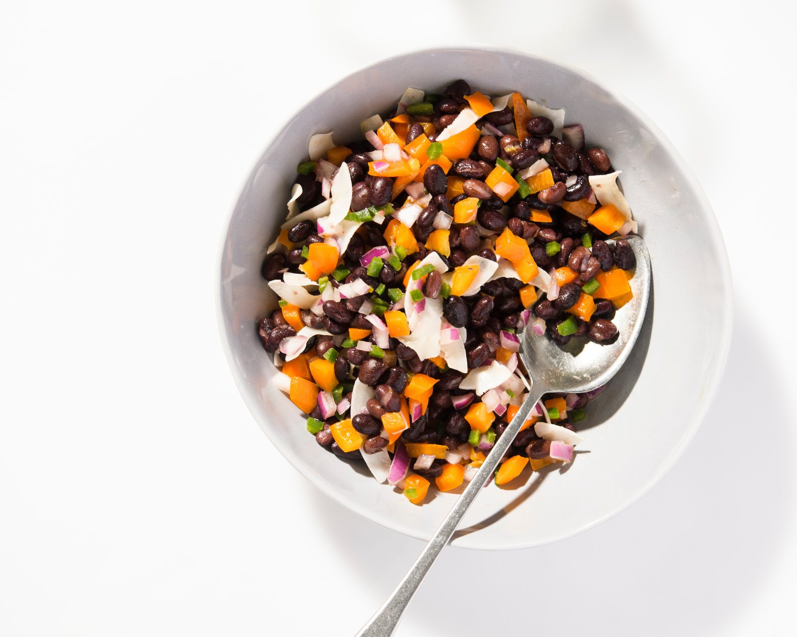 Black Bean Bell Pepper Salad with Coconut and Lime - Milk Street Cook What You Have