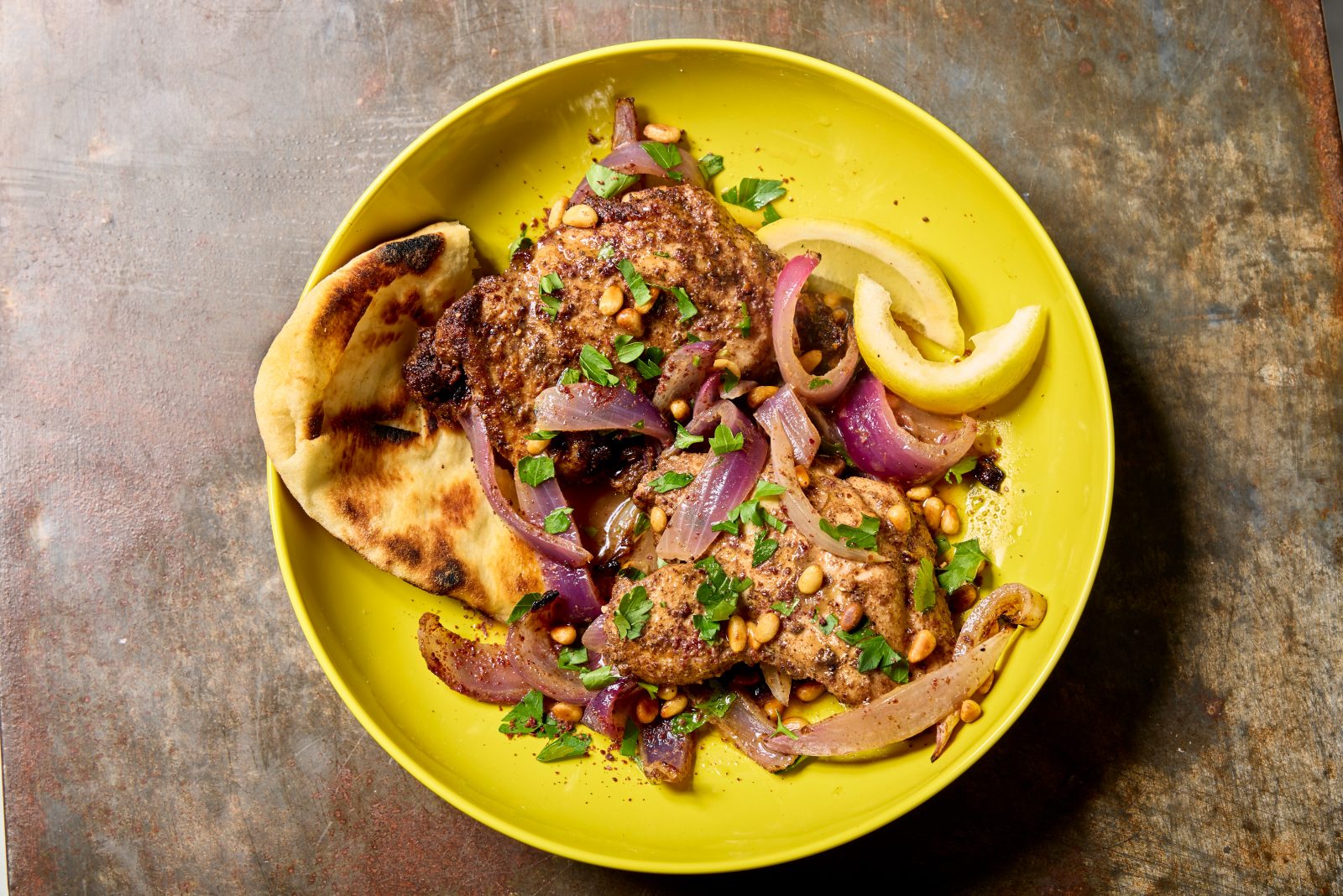 Black Pepper Cumin Chicken Onion Traybake