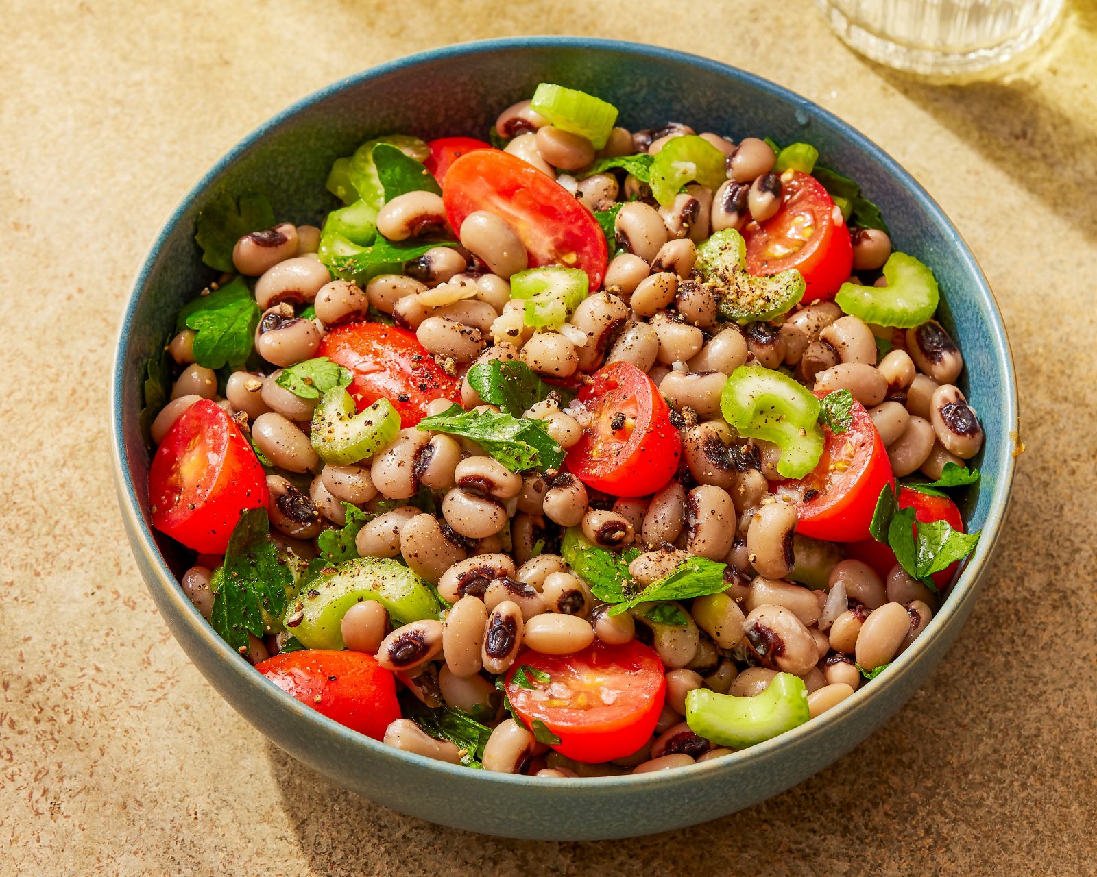 Black eyed Pea Tomato Salad