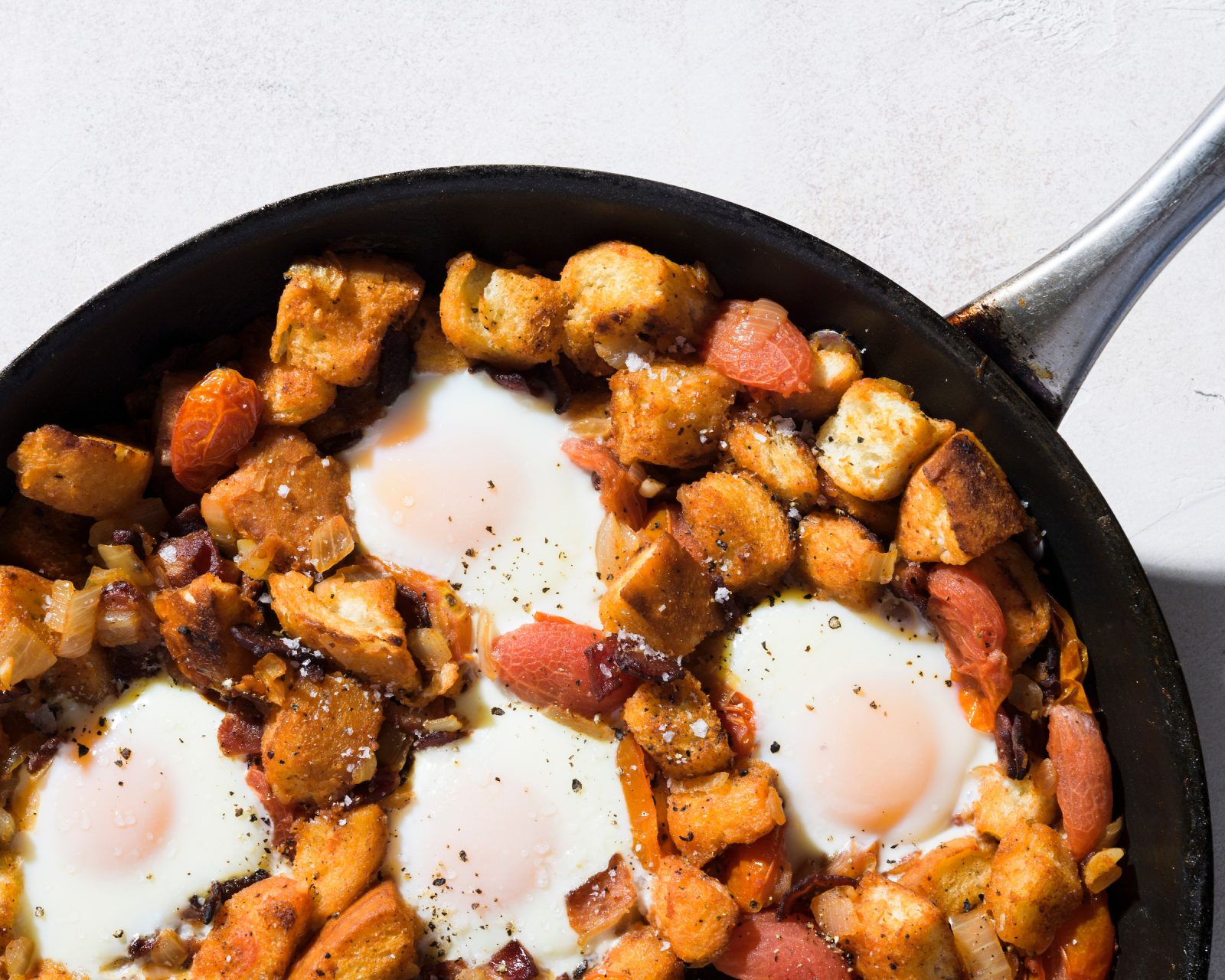 Bread Bacon Tomato Hash Cook What You Have Milk Street