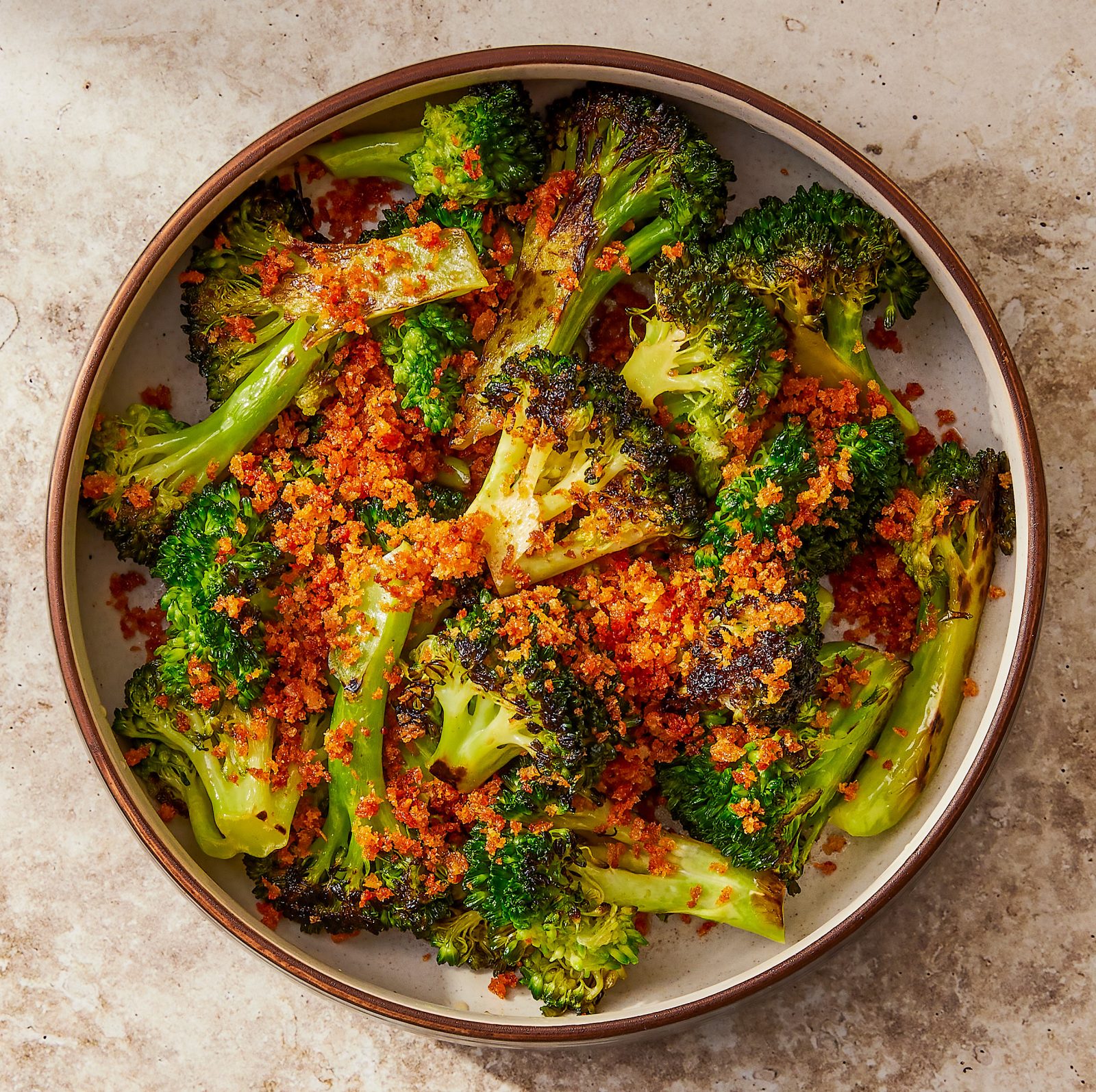 Broccoli Smoked Paprika Toasted Garlic Breadcrumbs