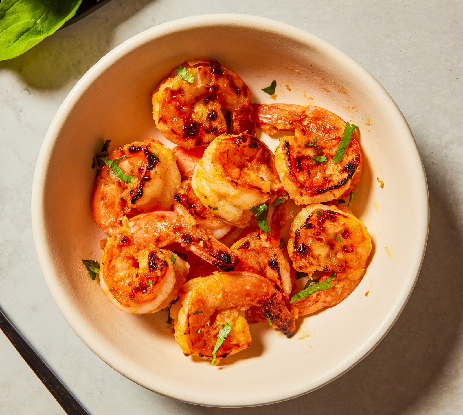 Broiled Ginger Yogurt Shrimp