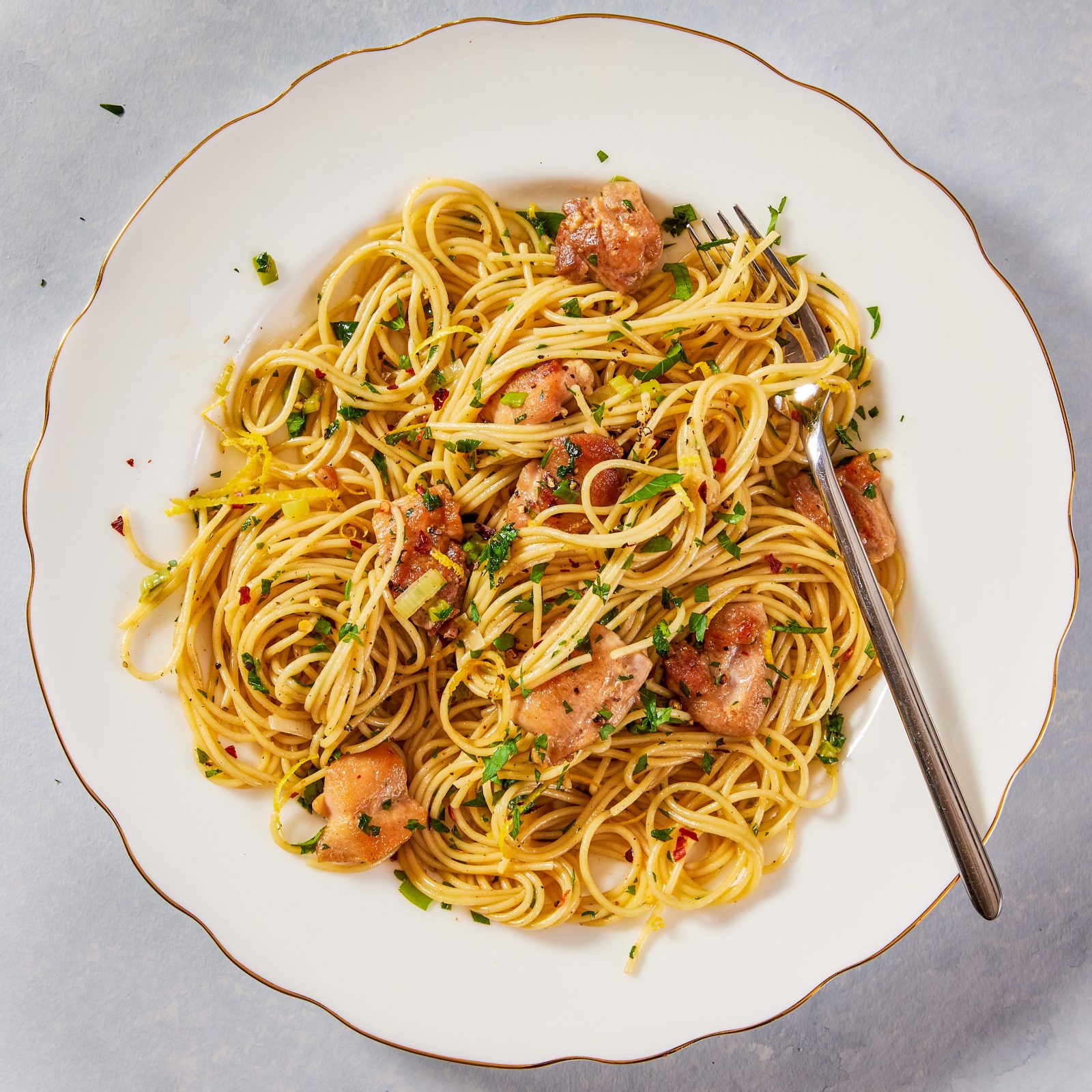 Browned Butter Lemon Pasta Chicken
