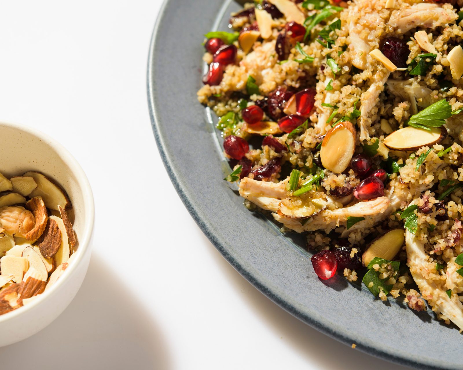 Bulgur Chicken Salad Pomegranate Molasses Cook What You Have Milk Street