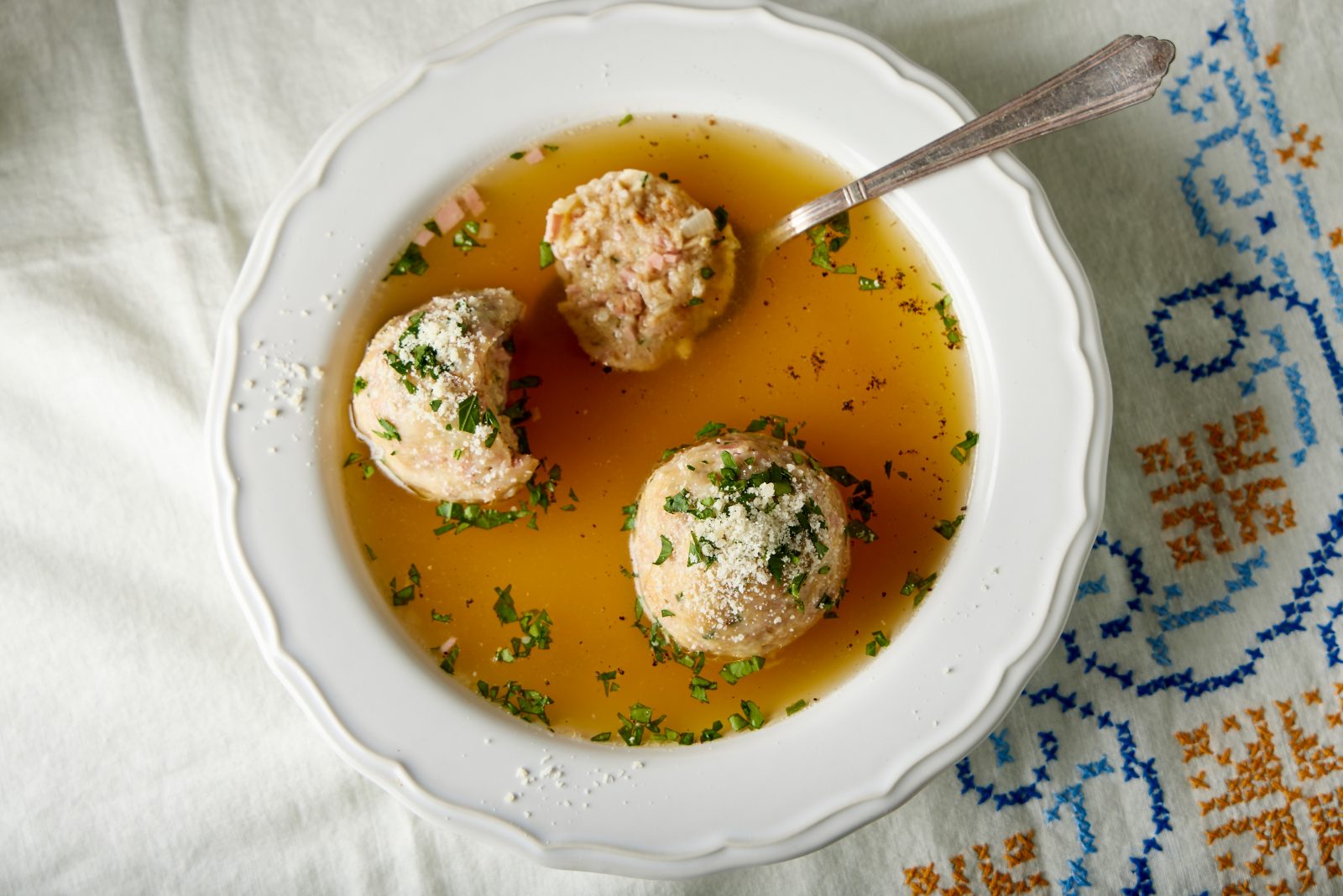 Canederli Brodo Bread Dumplings