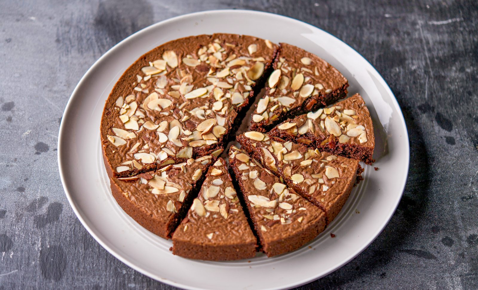Caprese Chocolate Almond Torte