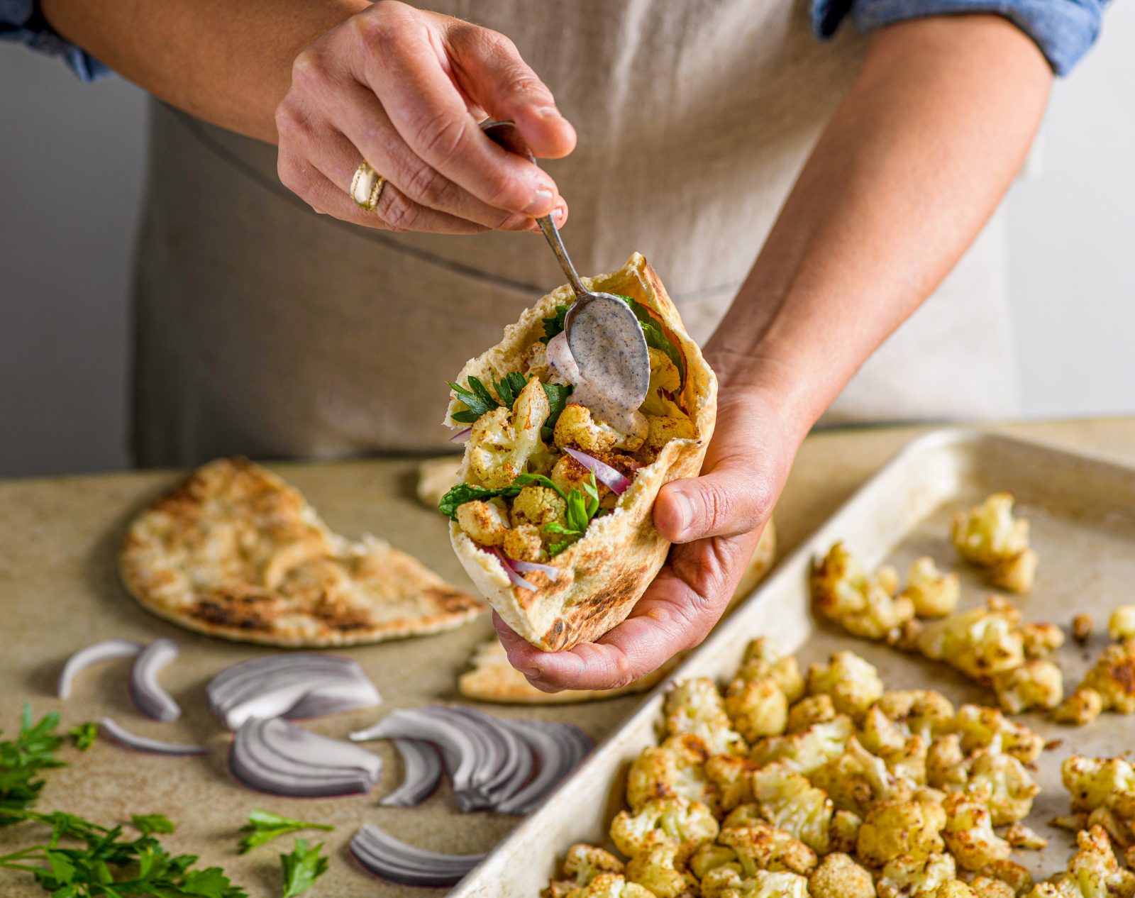 Cauliflower Shawarma