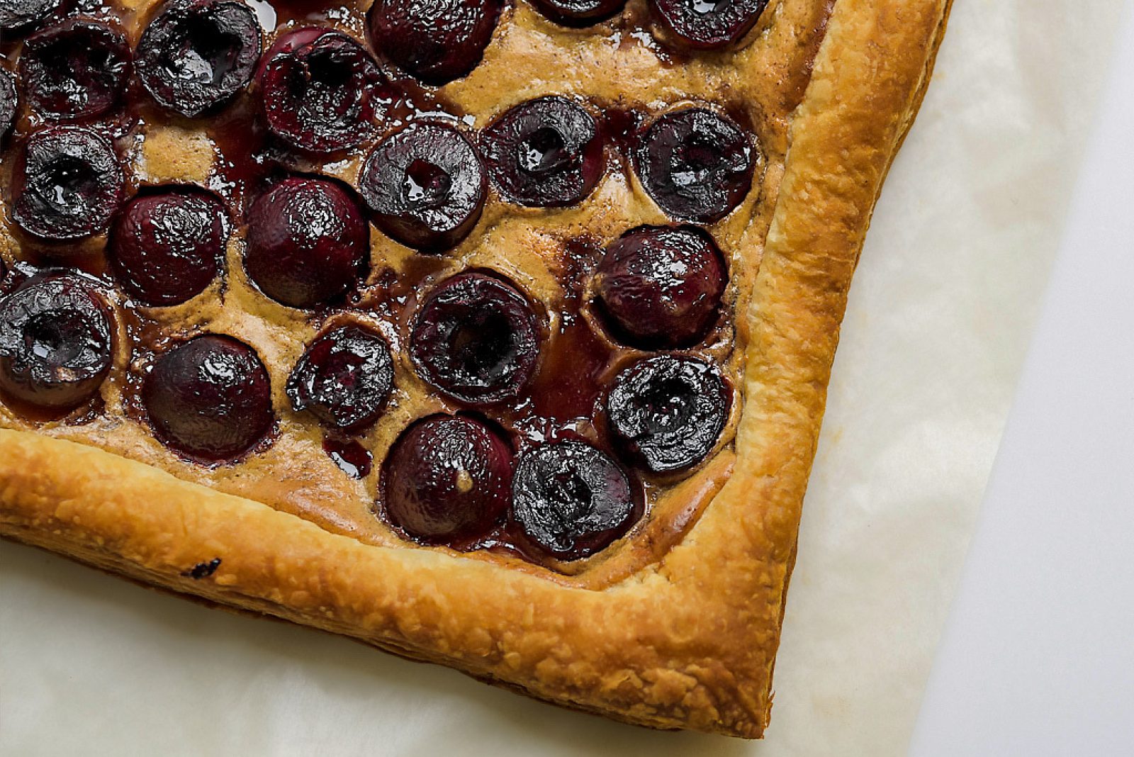 Cherry Almond Butter Freeform Tart