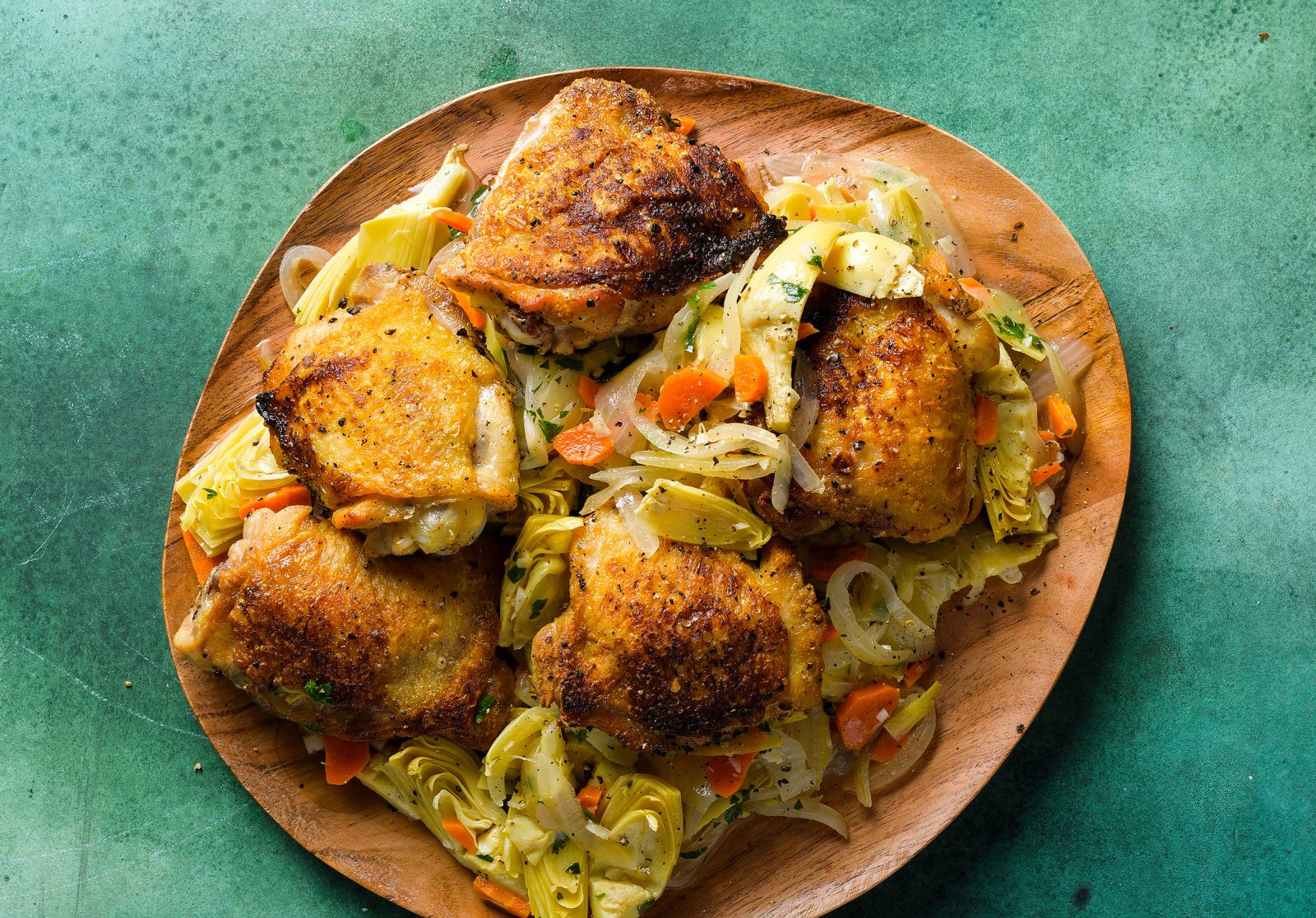 Chicken Artichoke White Wine