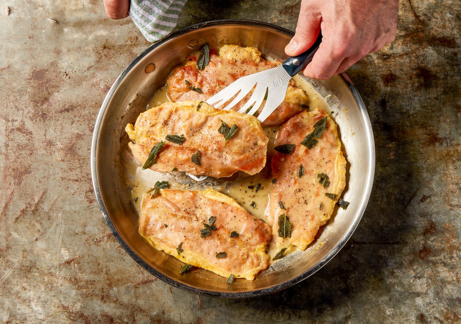 Chicken Saltimbocca
