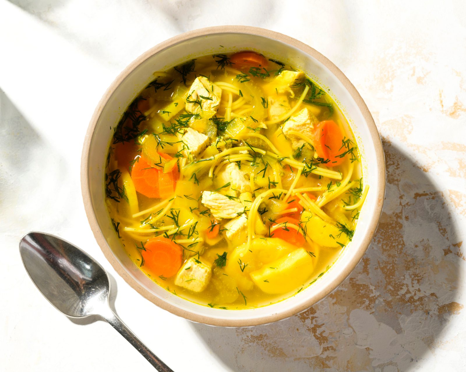 Chicken Soup Turmeric Dill