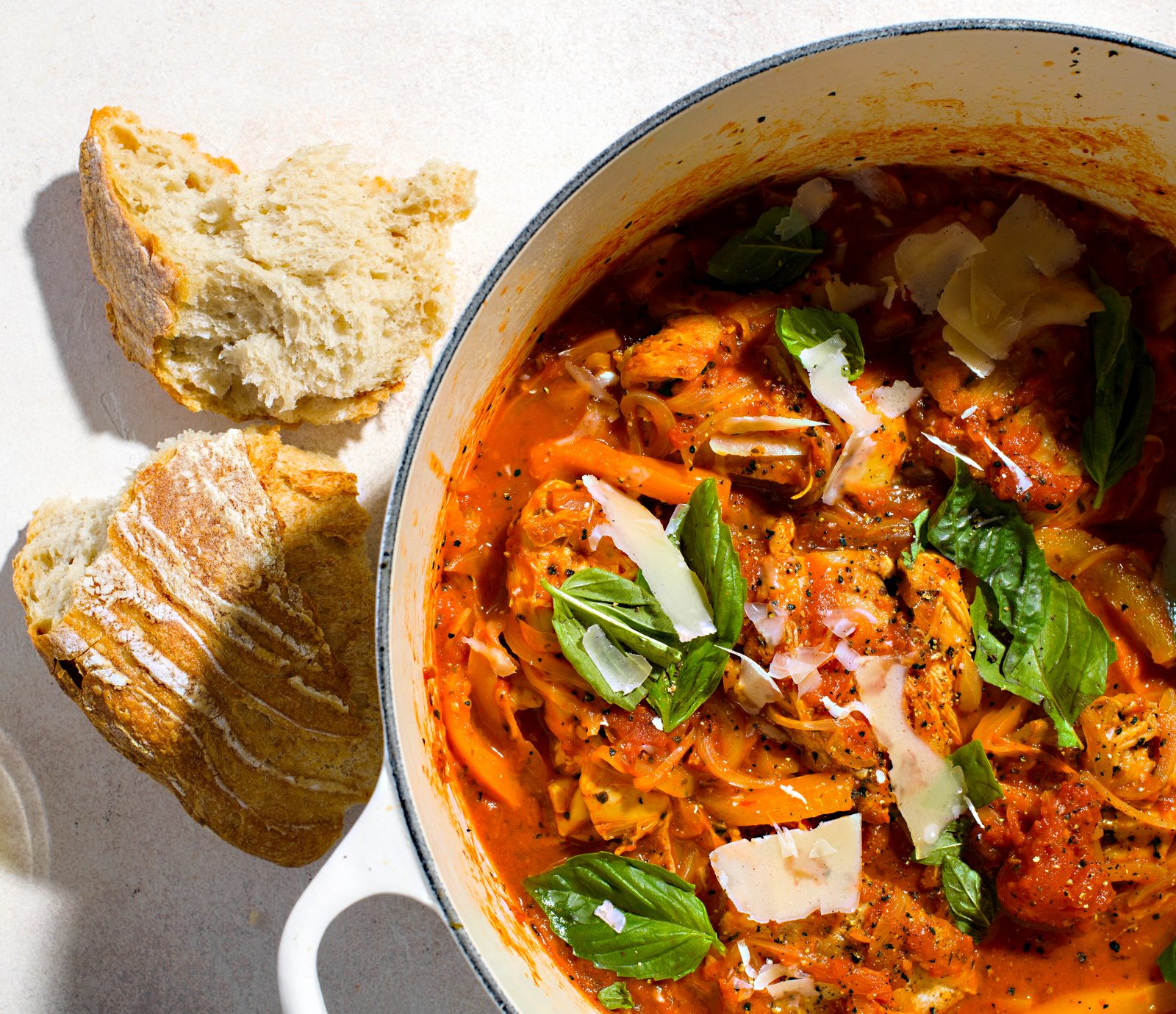 Chicken Braised Sweet Peppers Tomatoes Cook What You Have Milk Street