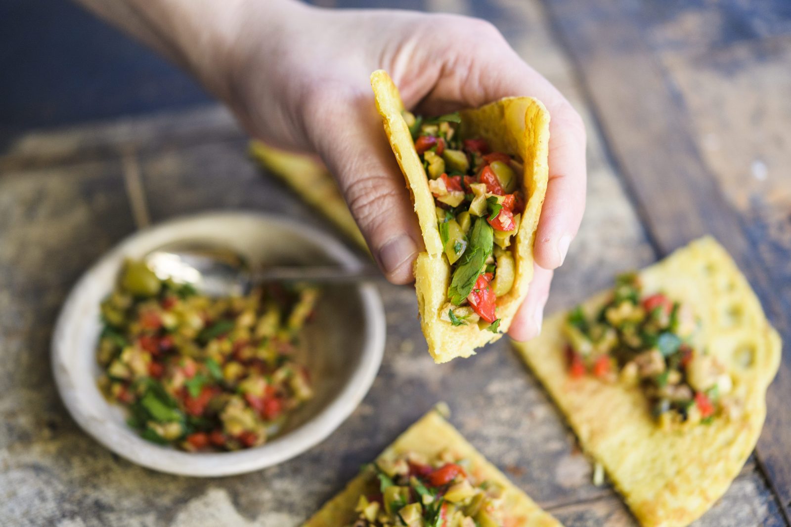Chickpea Flour Flatbread Socca