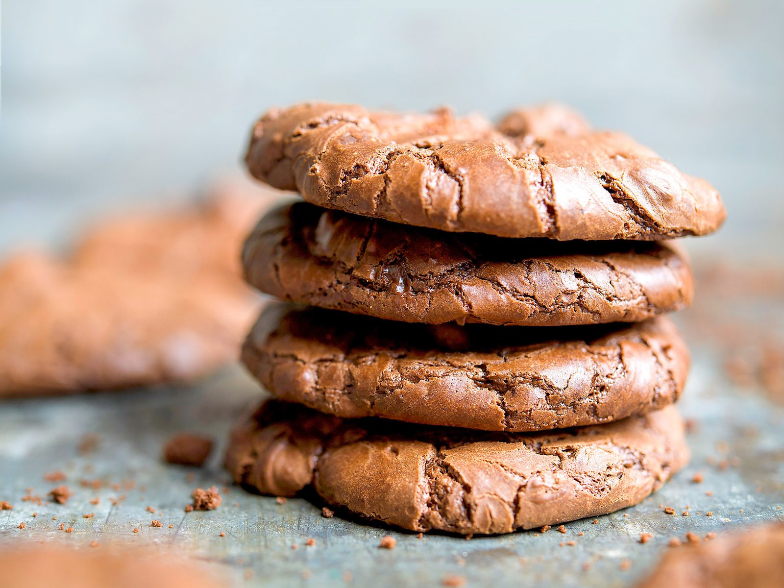 Chocolate Meringue Cookies