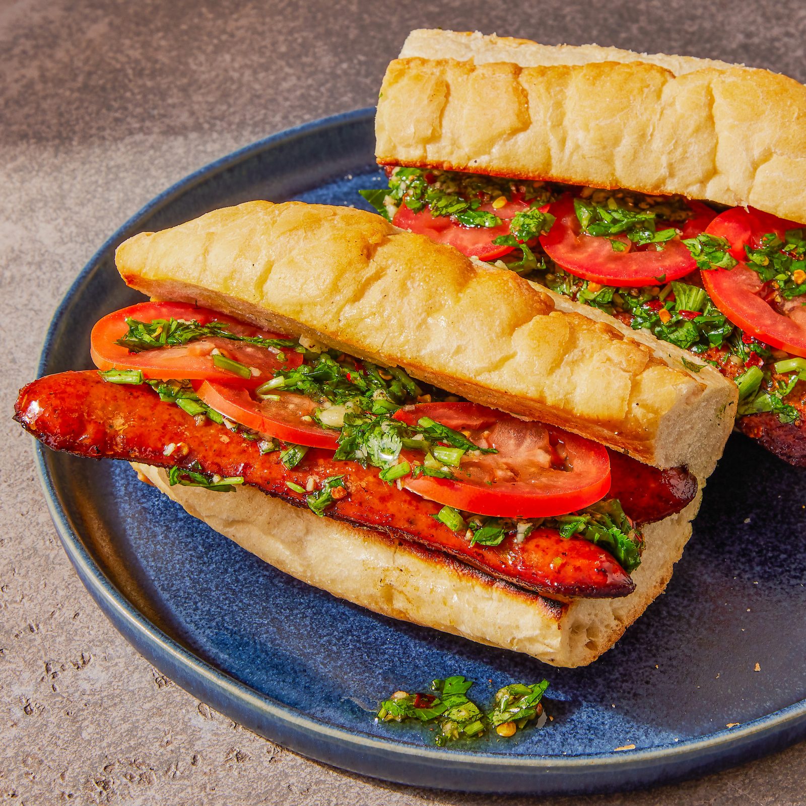 Chorizo Chimichurri Sandwiches