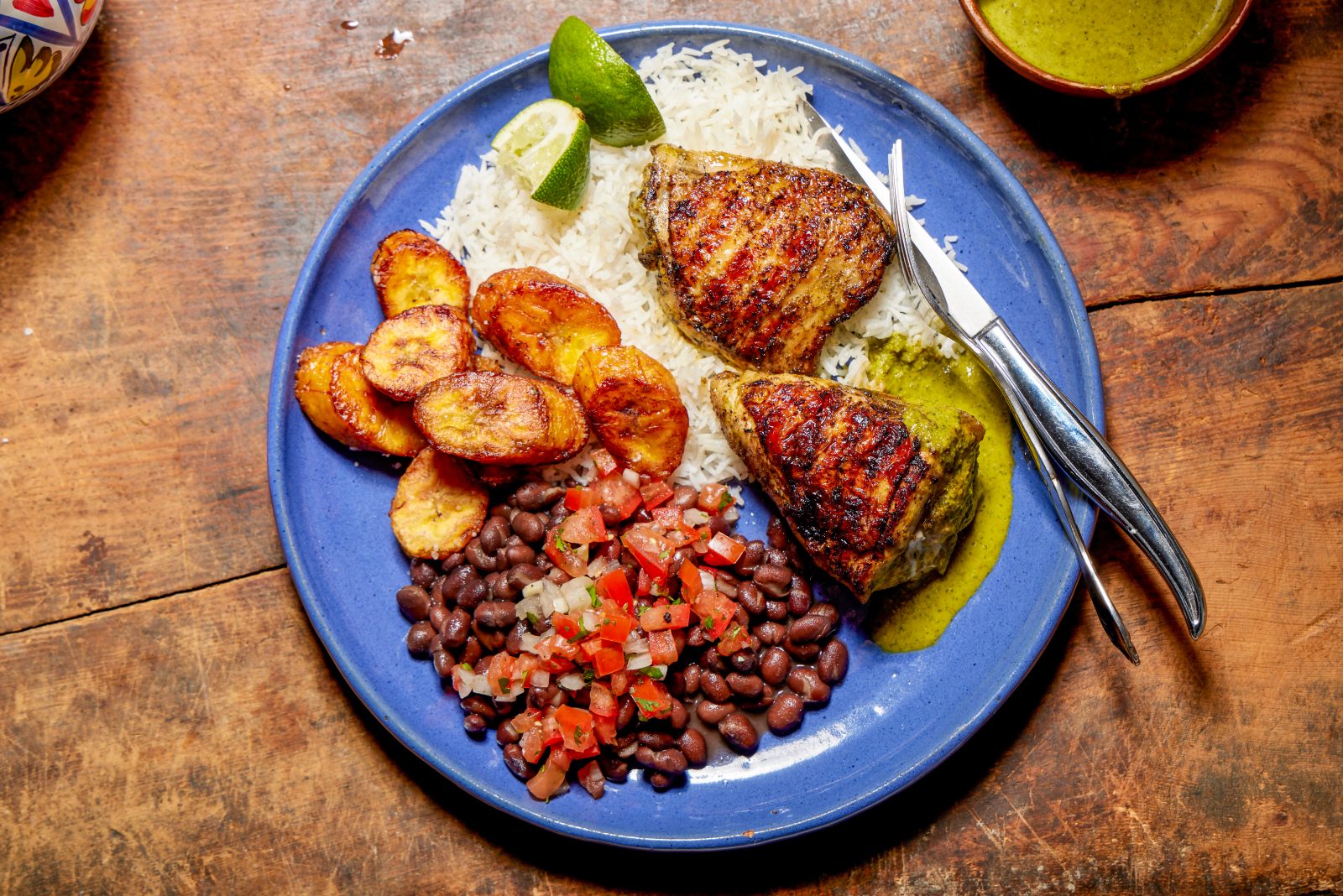 Citrus Cilantro Grilled Garlicky Chicken