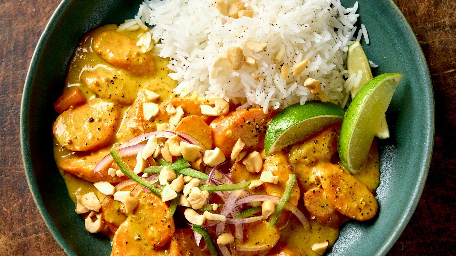 Coconut Ginger Carrots Cashews New