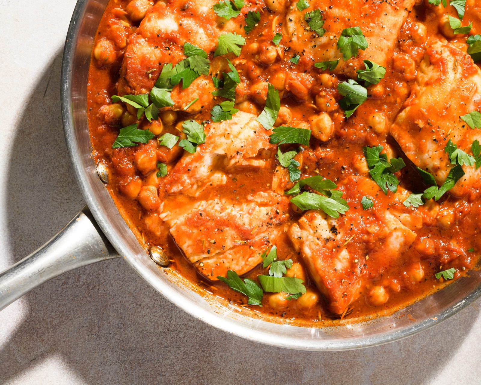 Cod Chickpeas Tomato Rosemary Sauce Cook What You Have Milk Street