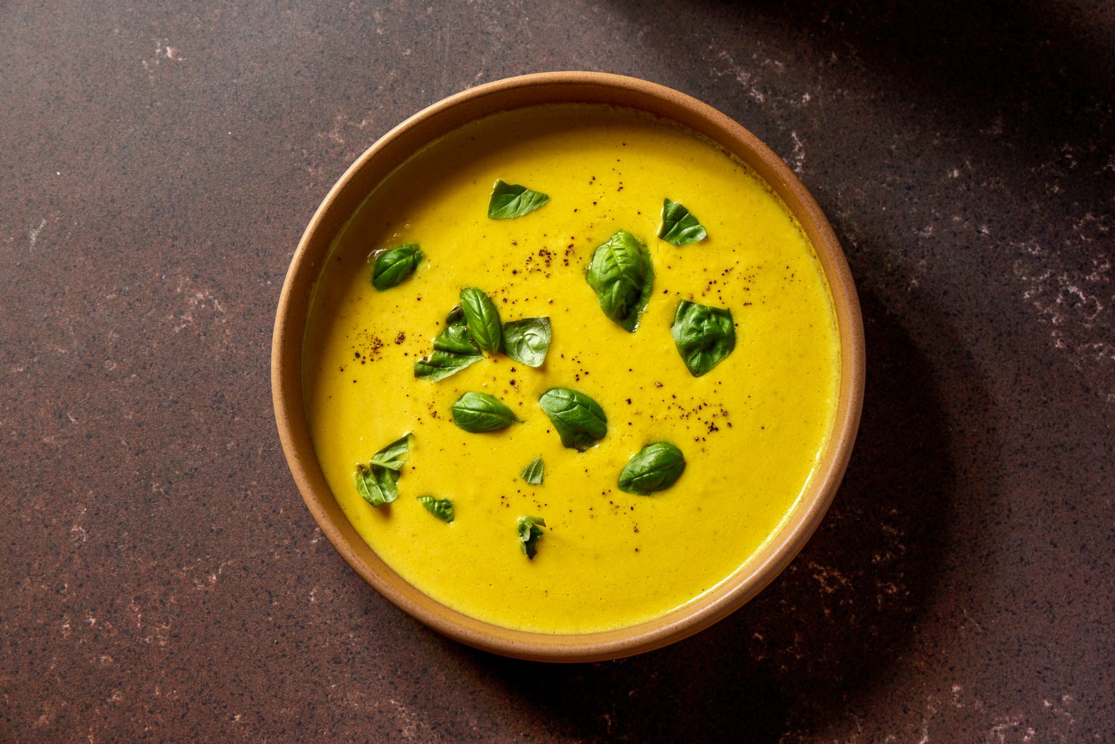 Corn Bisque Yogurt Saffron
