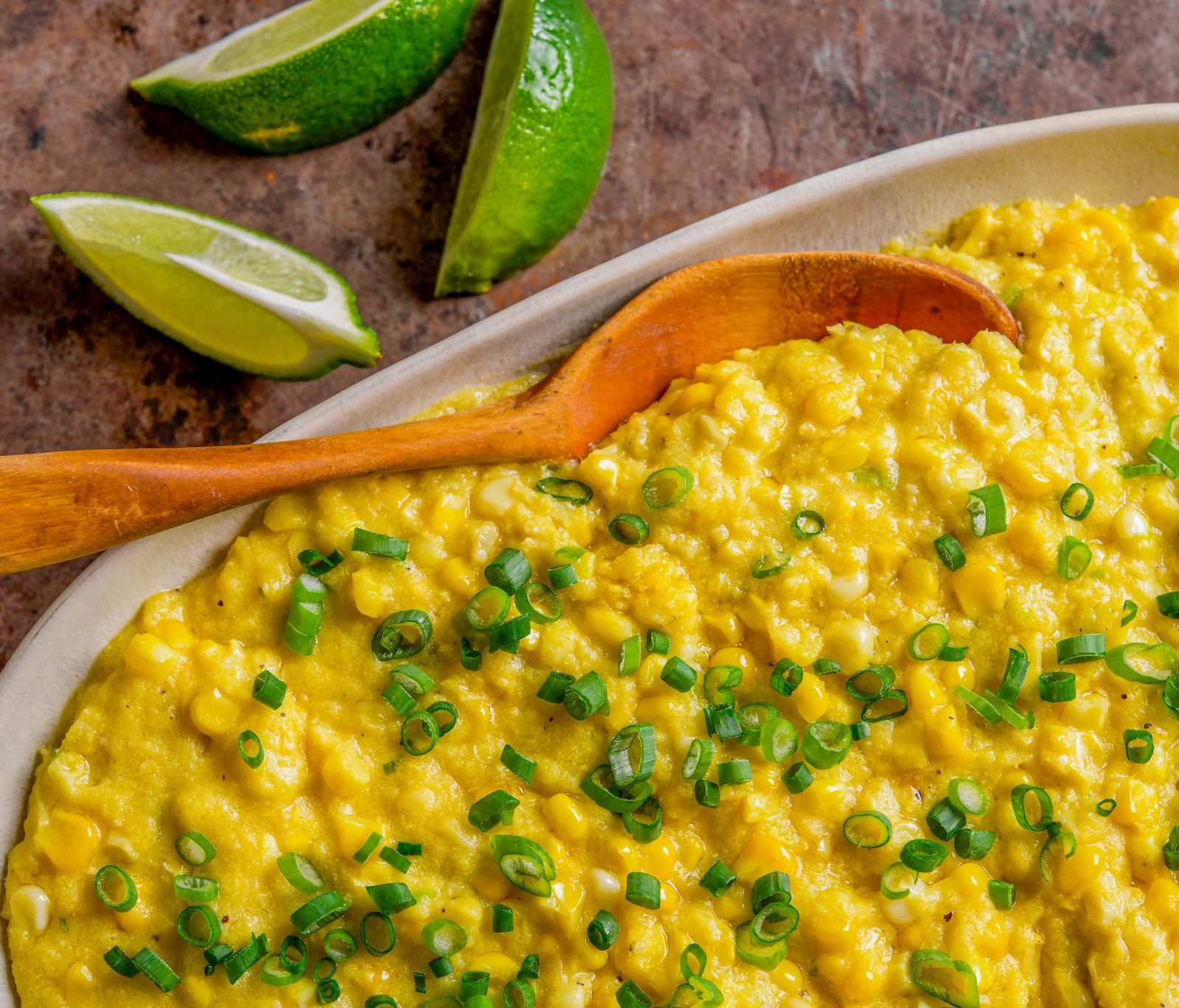 Creamed Corn Scallion