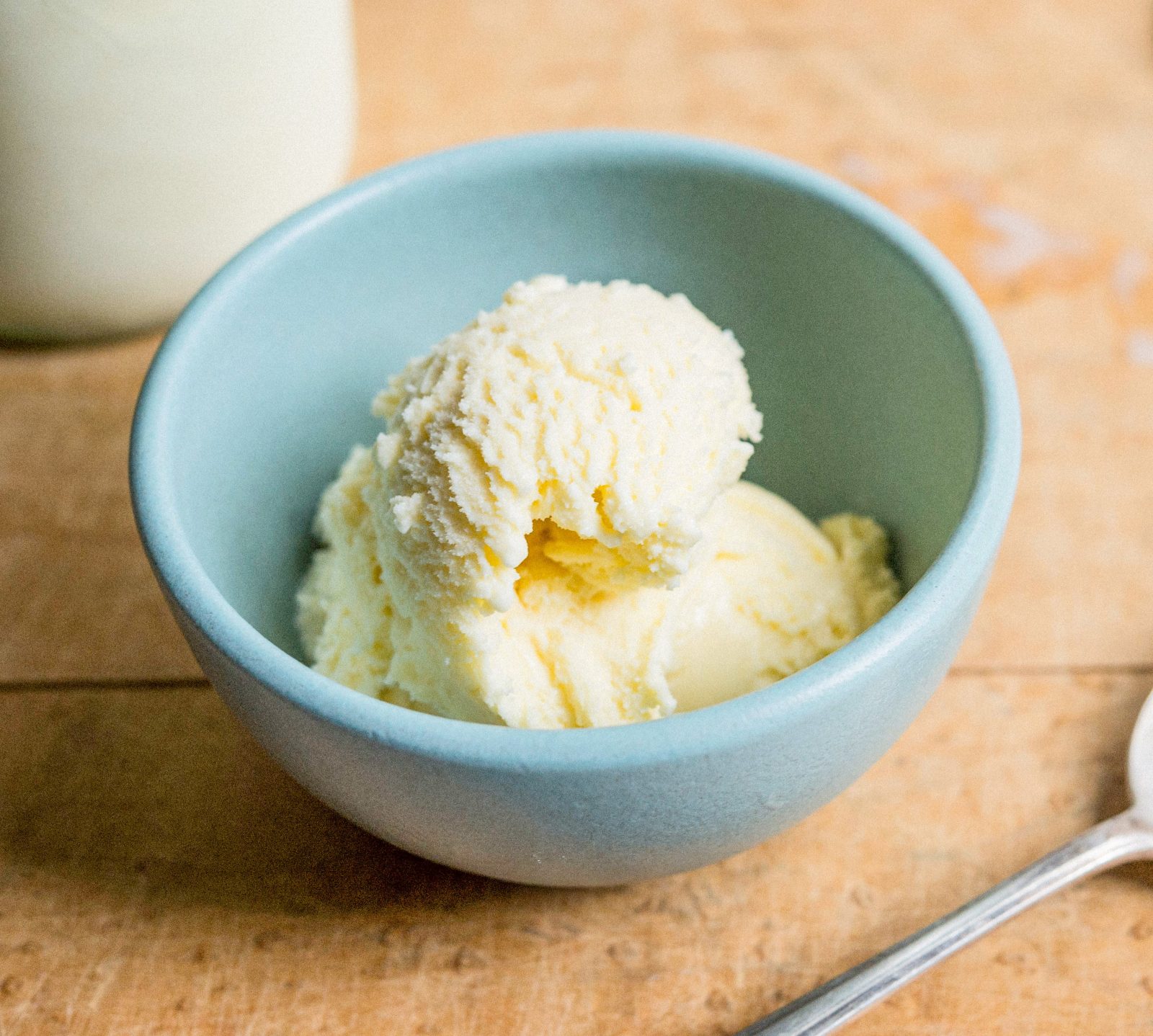 Creme Fraiche Honey Ice Cream