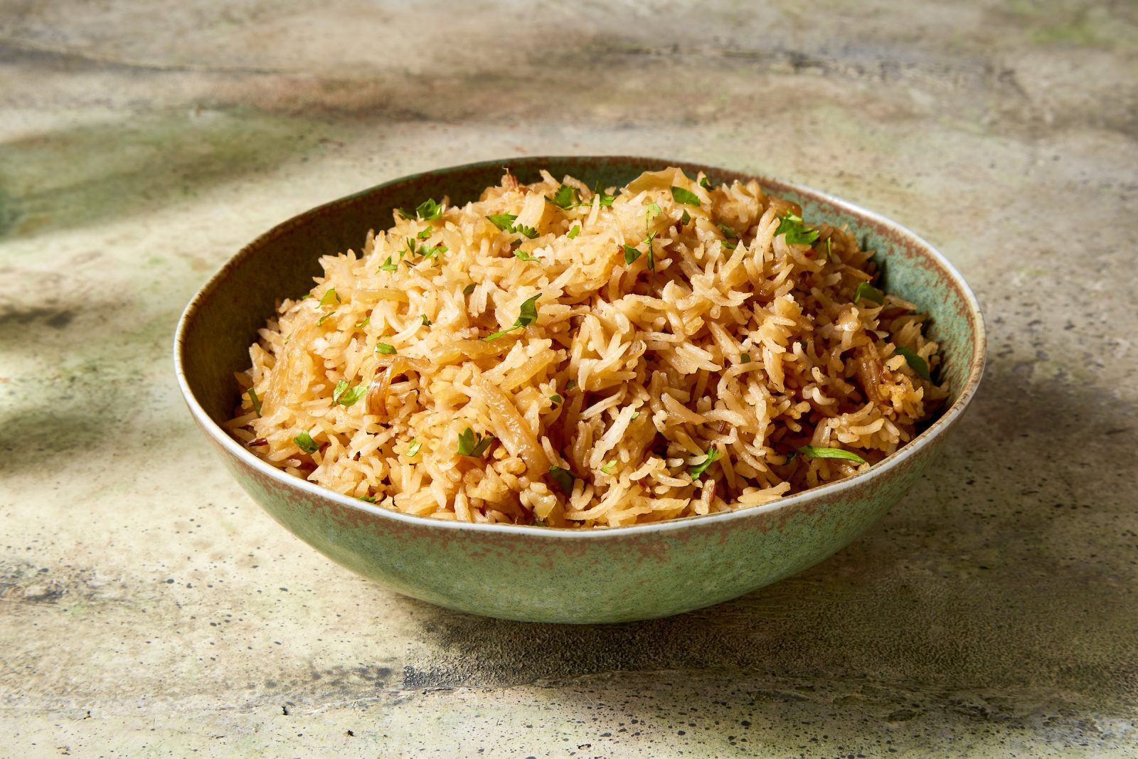 Cumin Rice Carmelized Onion