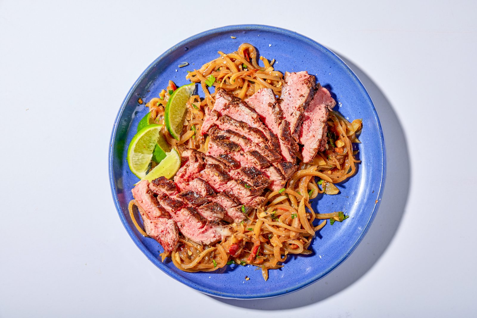 Cumin Seared Flank Steak Lime