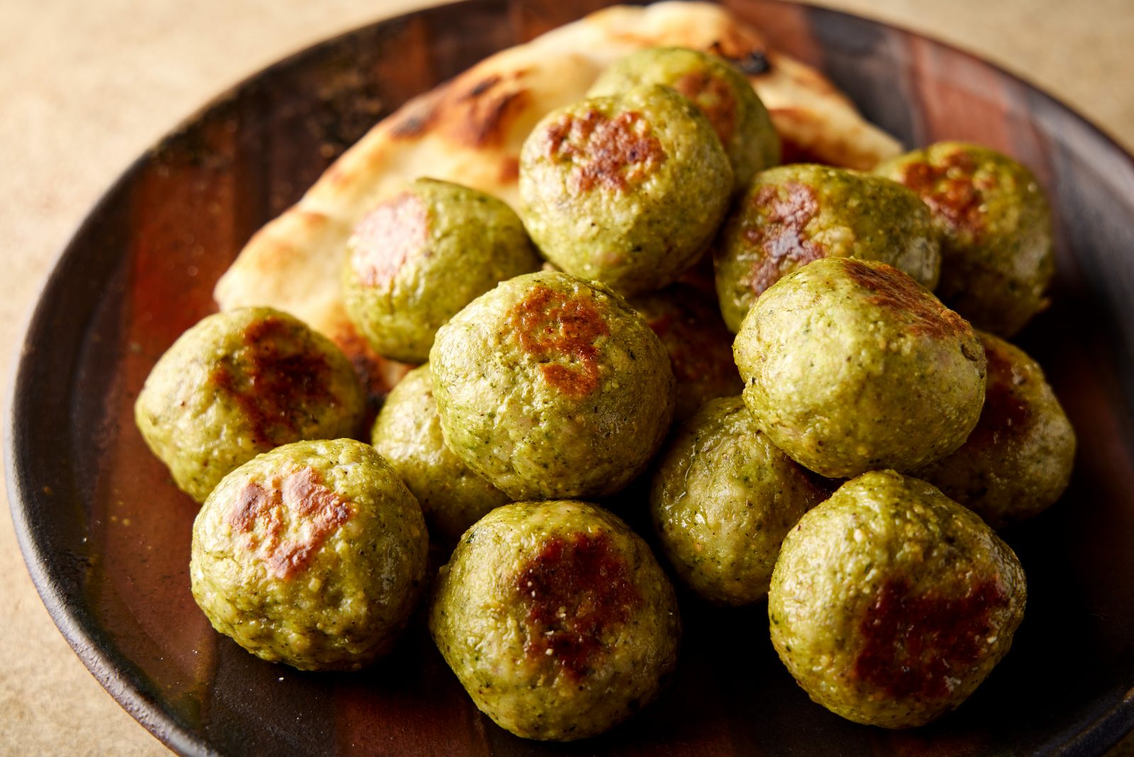 Curried Chicken Cashew Meatballs