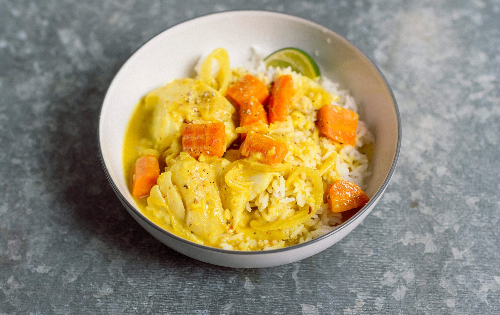 Curry Coconut Braised Fish