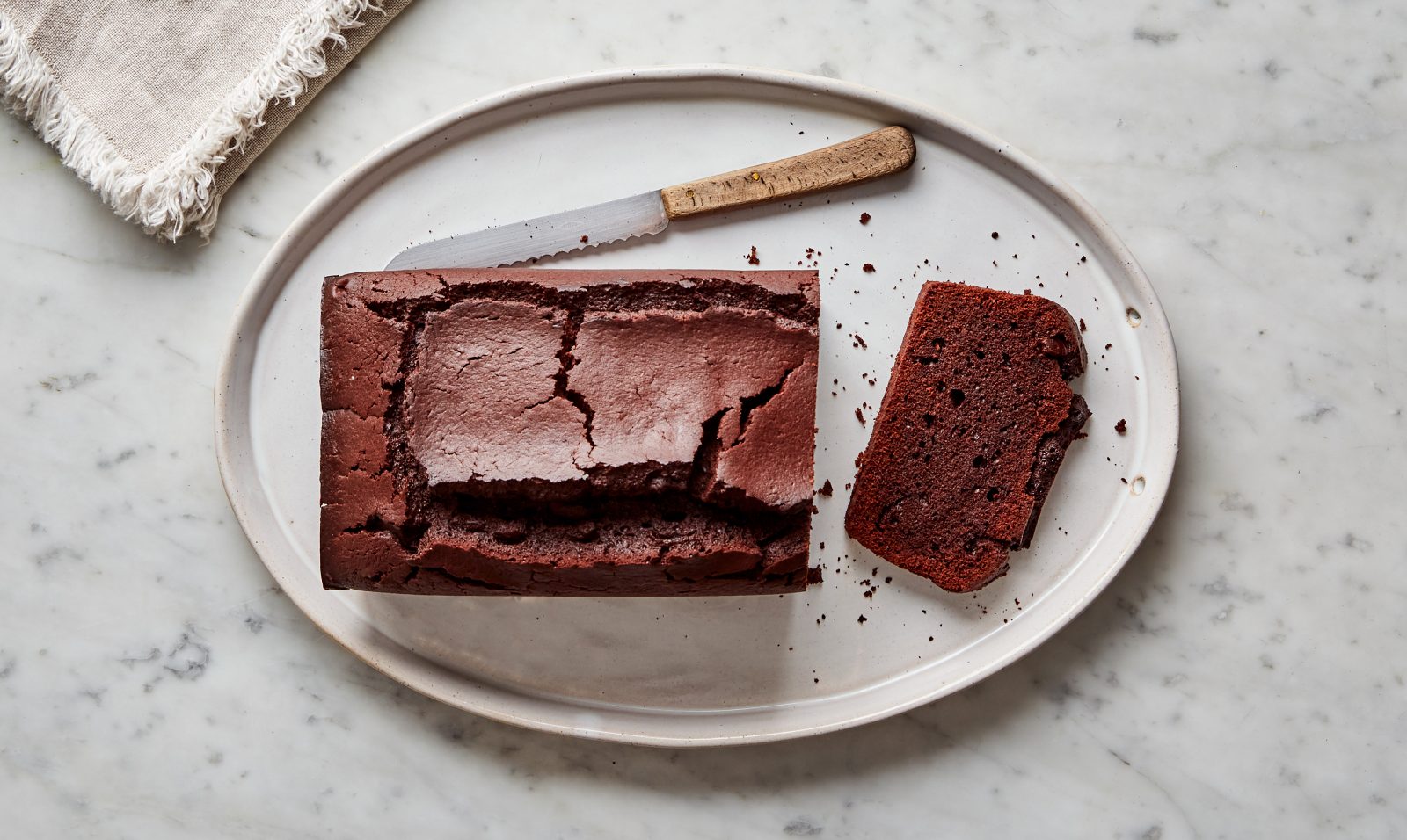 Double Chocolate Loaf Cake