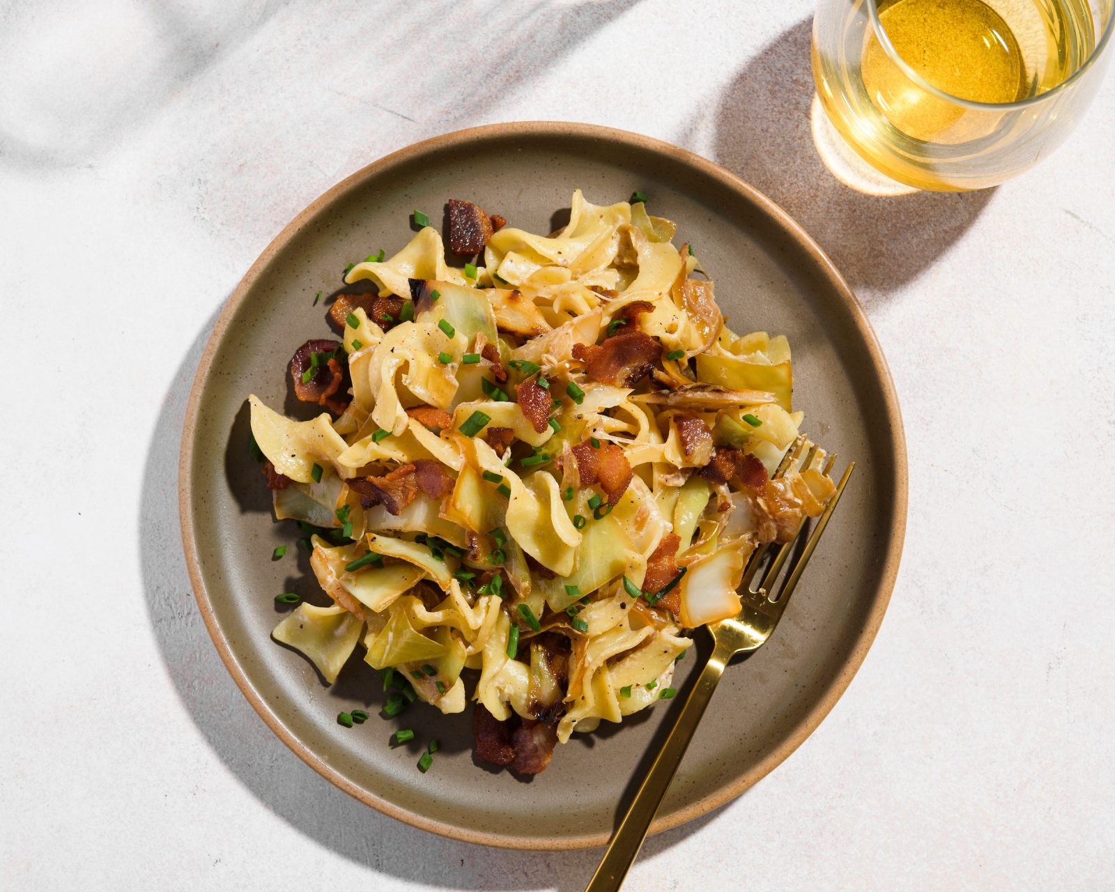 Egg Noodles with Cabbage Bacon and Sour Cream Cook What You Have Milk Street