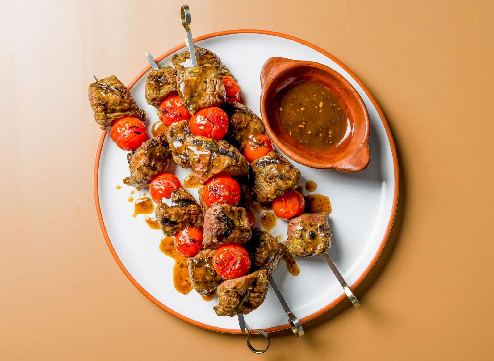 Espetada Grilled Garlic Bay Beef Skewers