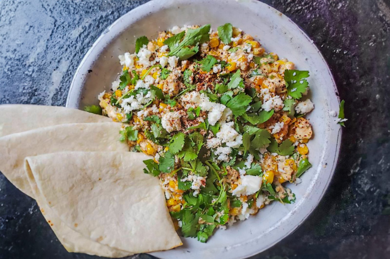 Esquites Mexican Roasted Corn
