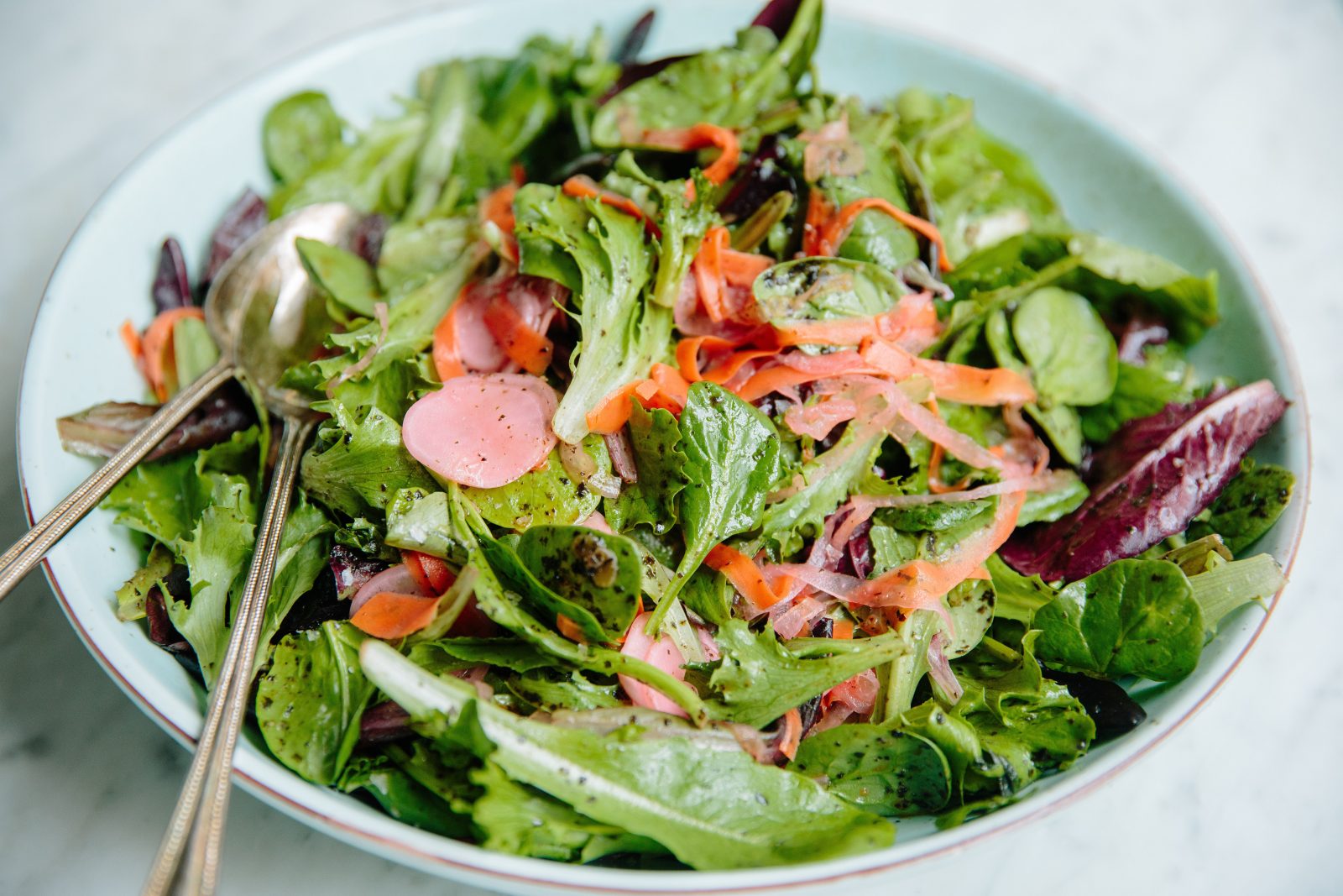 Eventide Green Salad Nori Vinaigrette