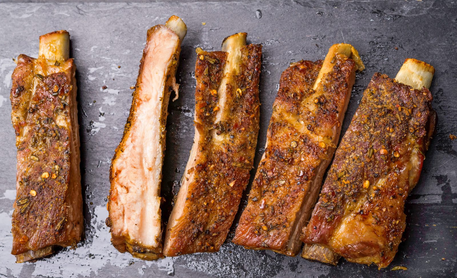 Fennel Brown Sugar Pork Ribs Cut Rosticciana
