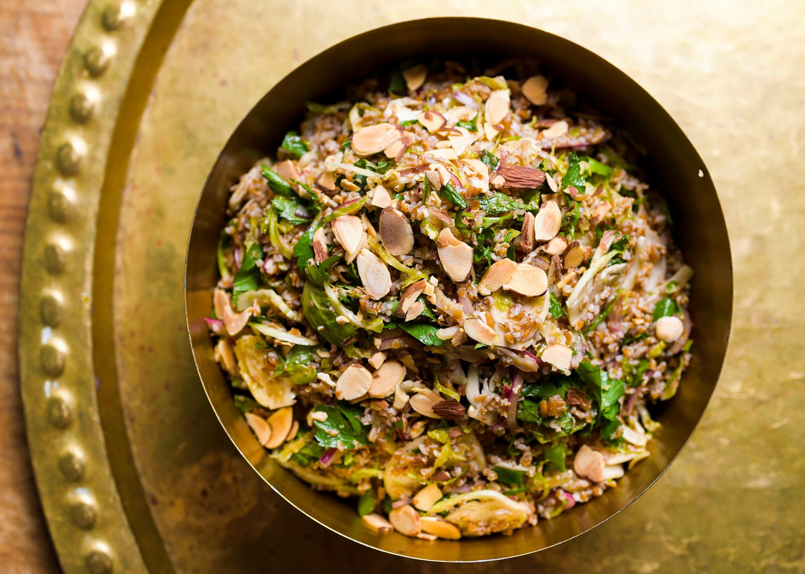 Fennel Brussel Sprout Tabbouleh