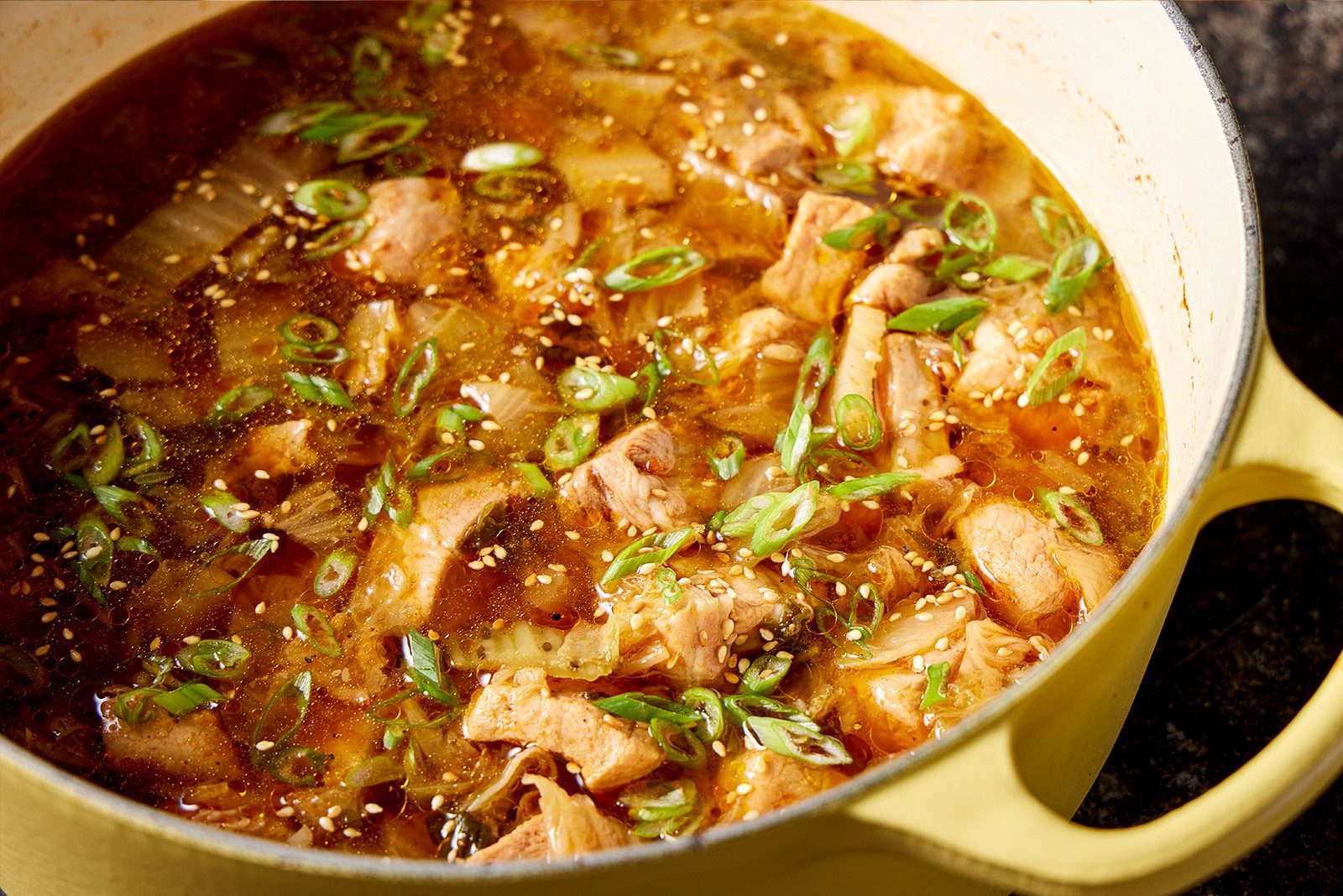 Five Ingredient Pork Kimchi Stew website