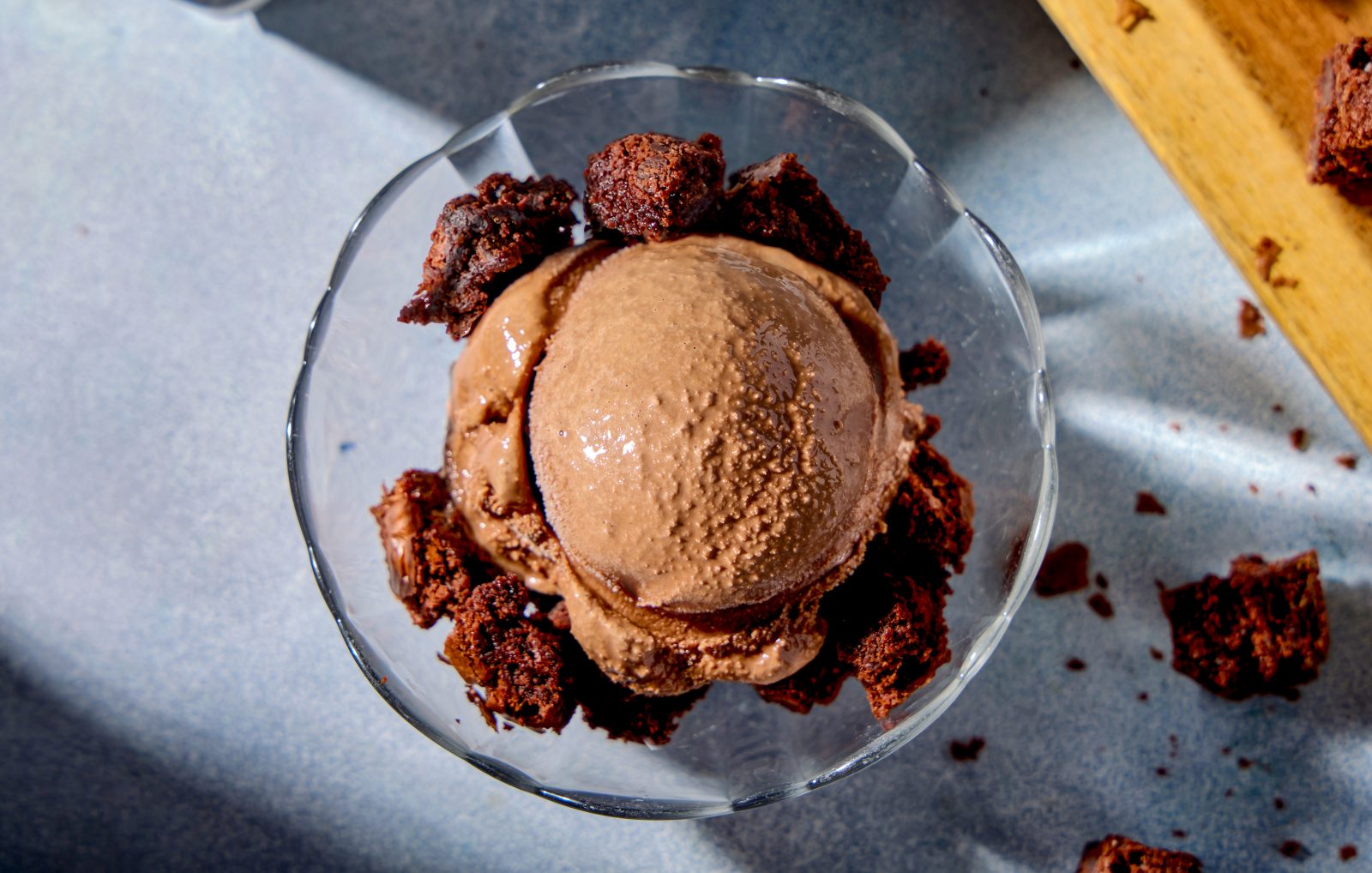 Food Processor Double Chocolate Ice Cream