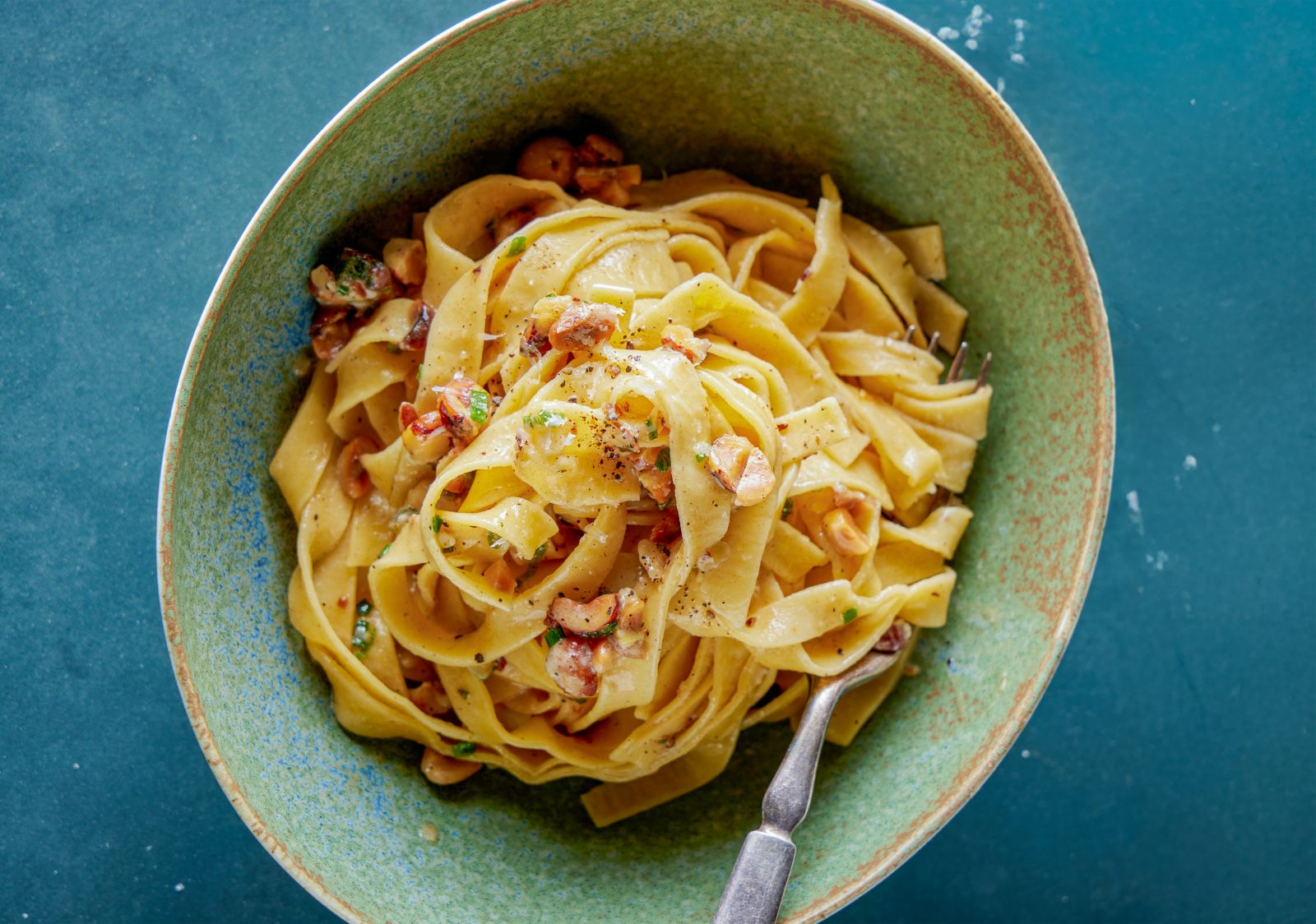 Fresh Egg Pasta Browned Butter Hazelnuts