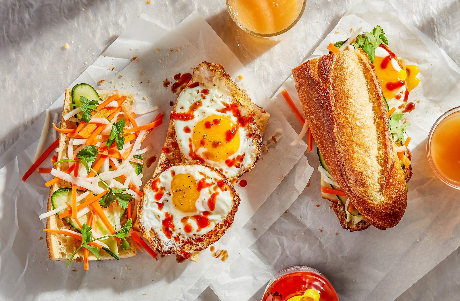 Fried Egg Banh Mi
